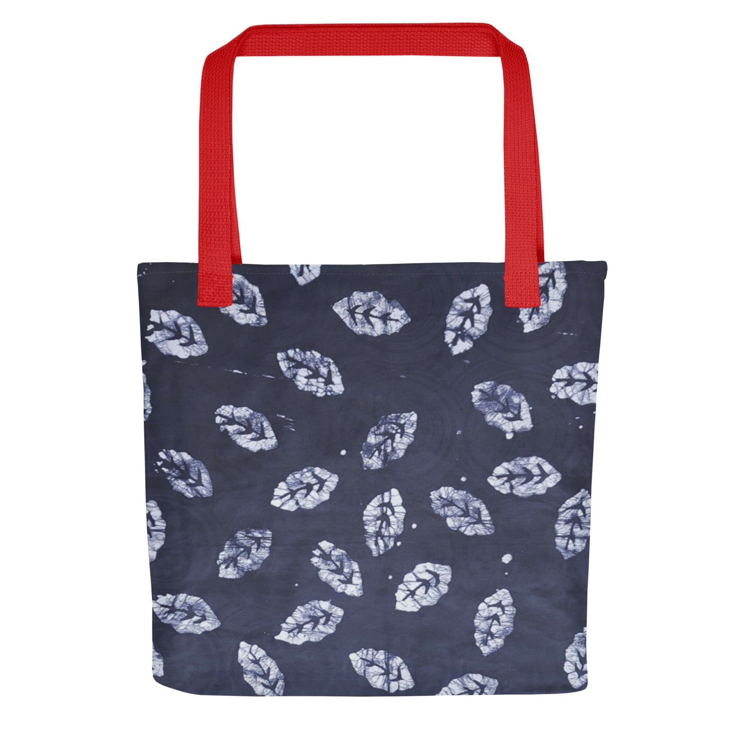 Indigo Leaf Tote Bag