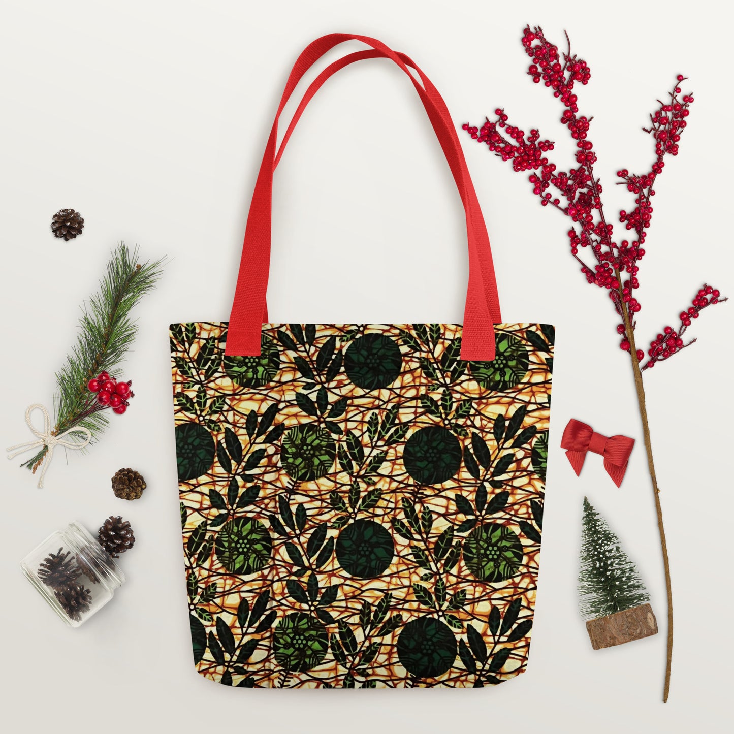 Green Leaf Tote Bag