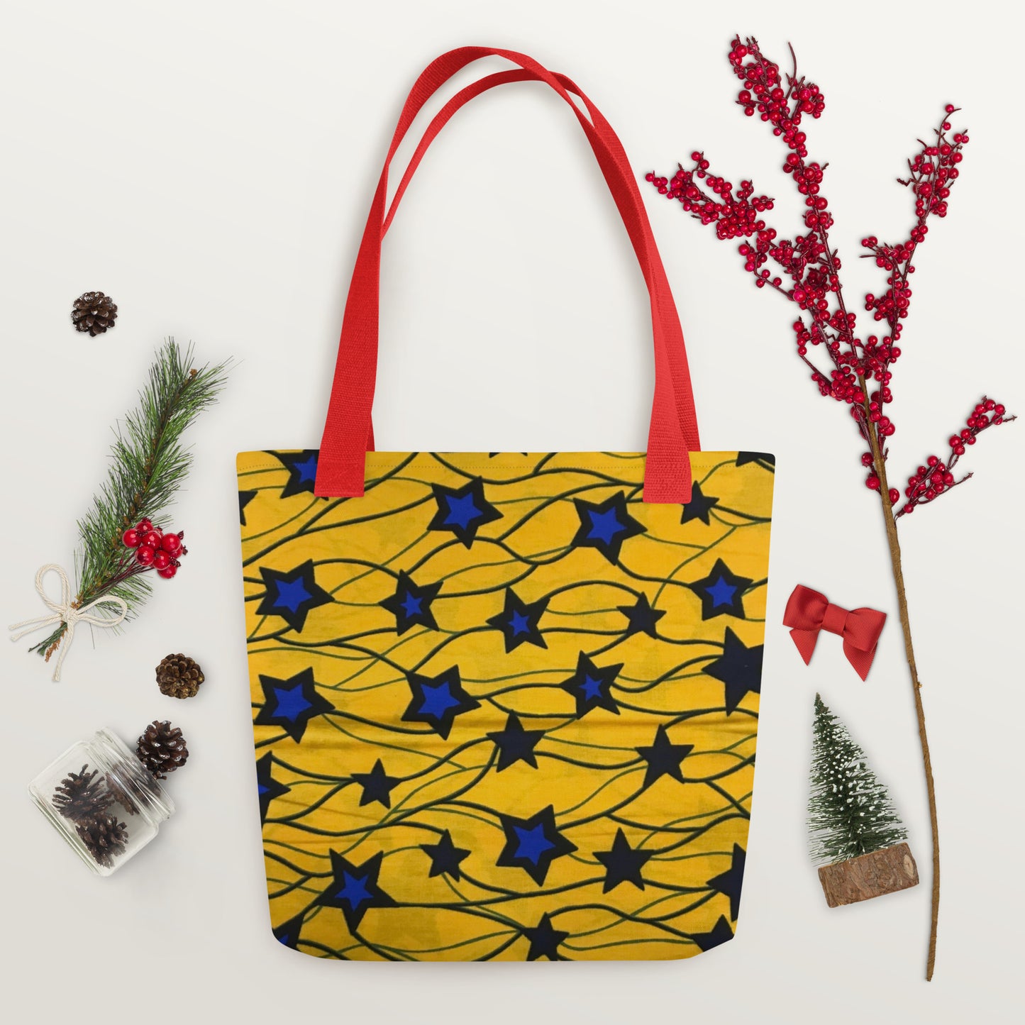 Blue Star Tote Bag