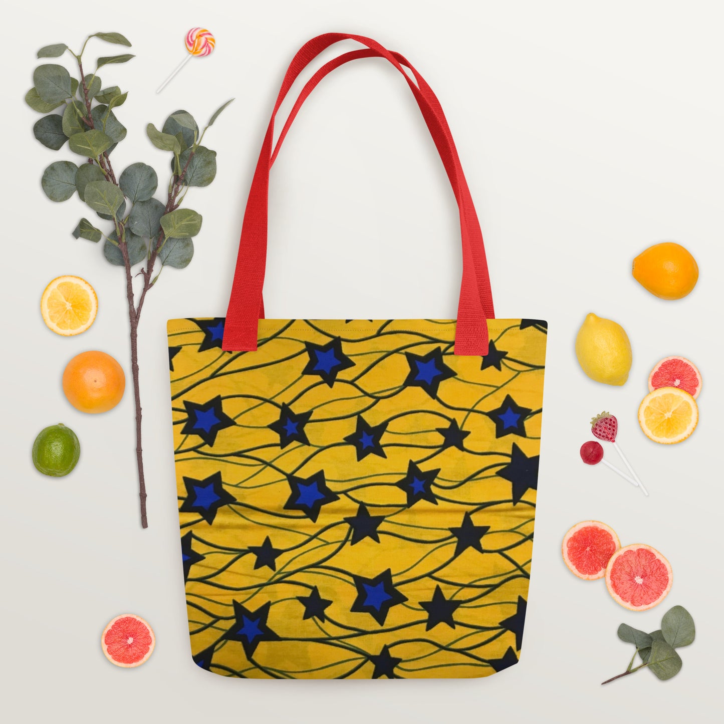 Blue Star Tote Bag