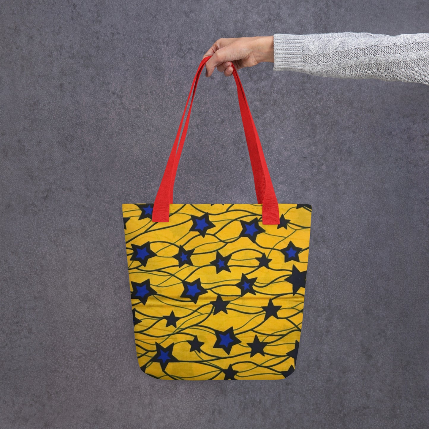 Blue Star Tote Bag