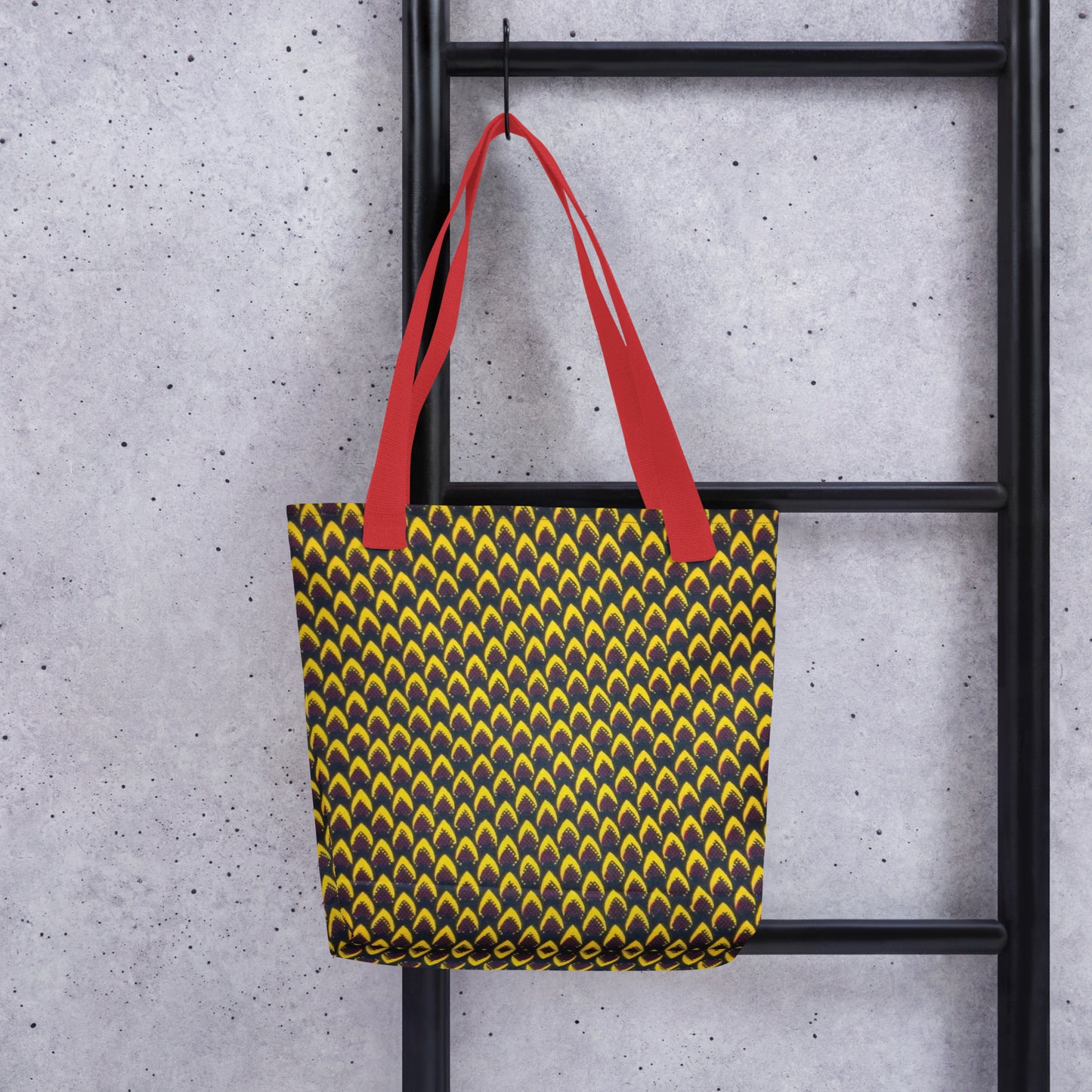 Yellow Flame Tote Bag