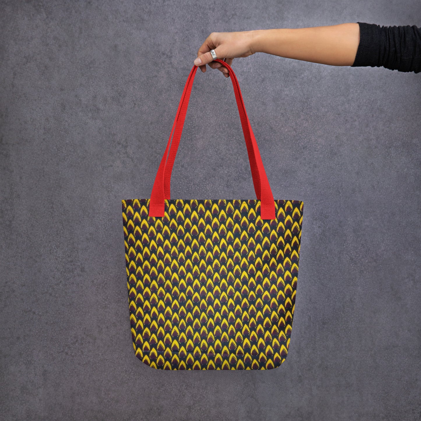 Yellow Flame Tote Bag