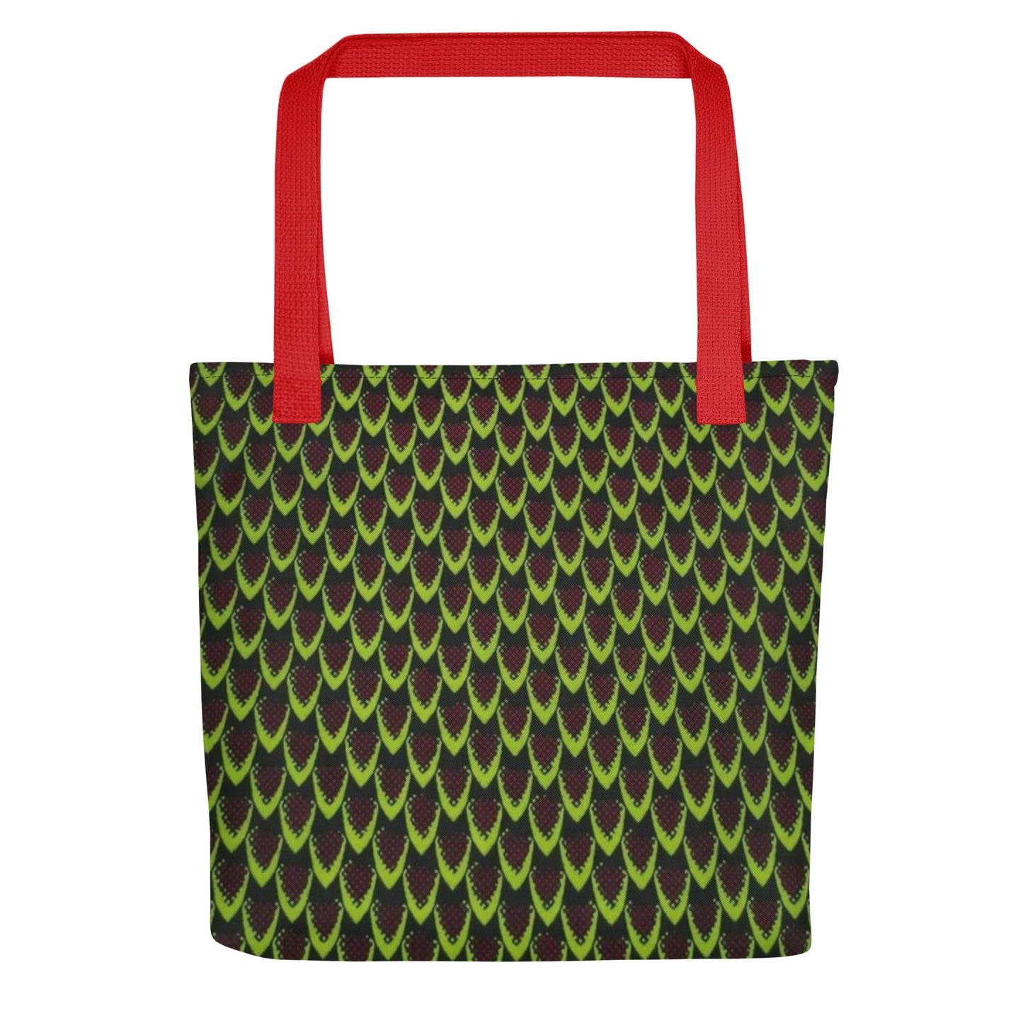 Green Flame Tote Bag