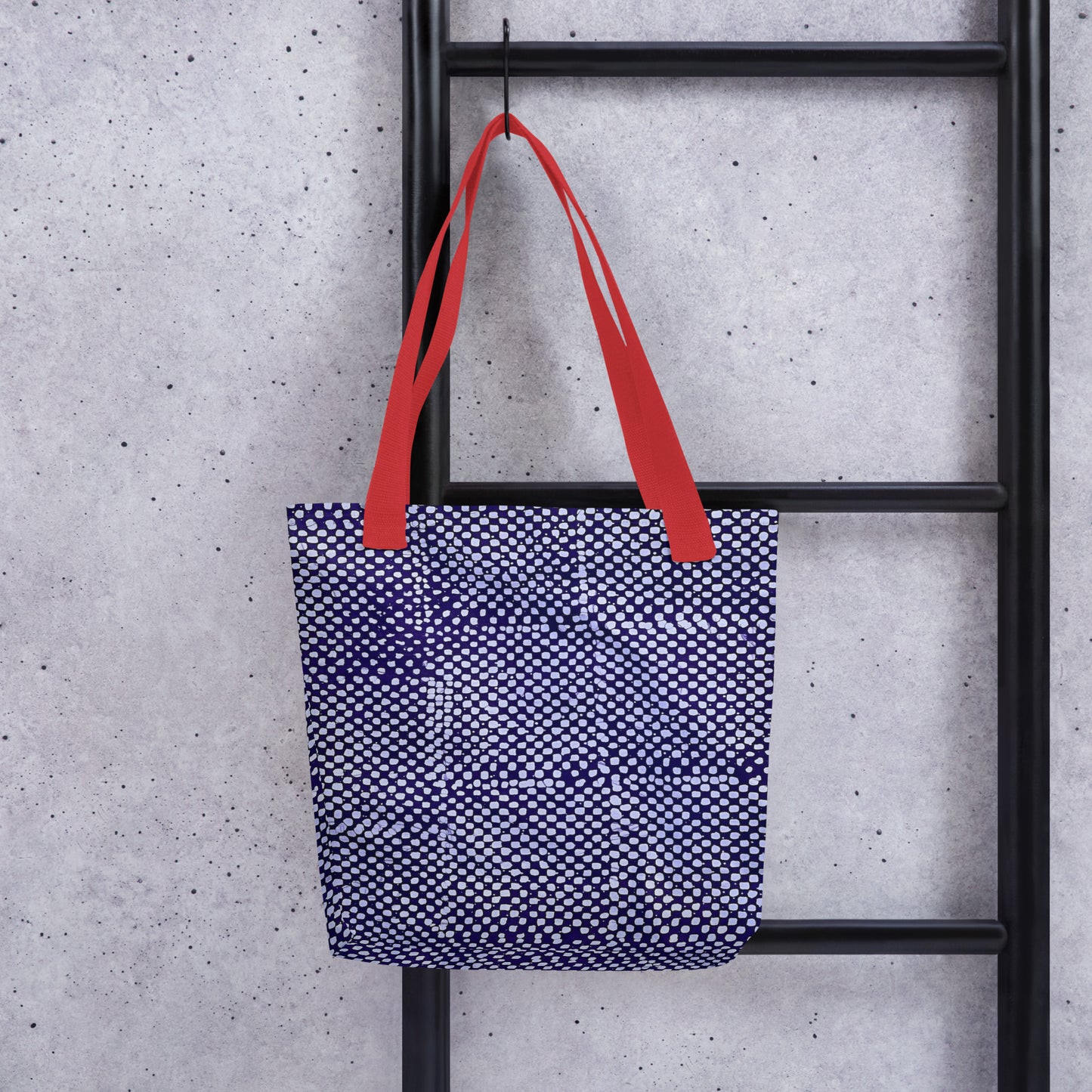 Purple Dots Tote Bag