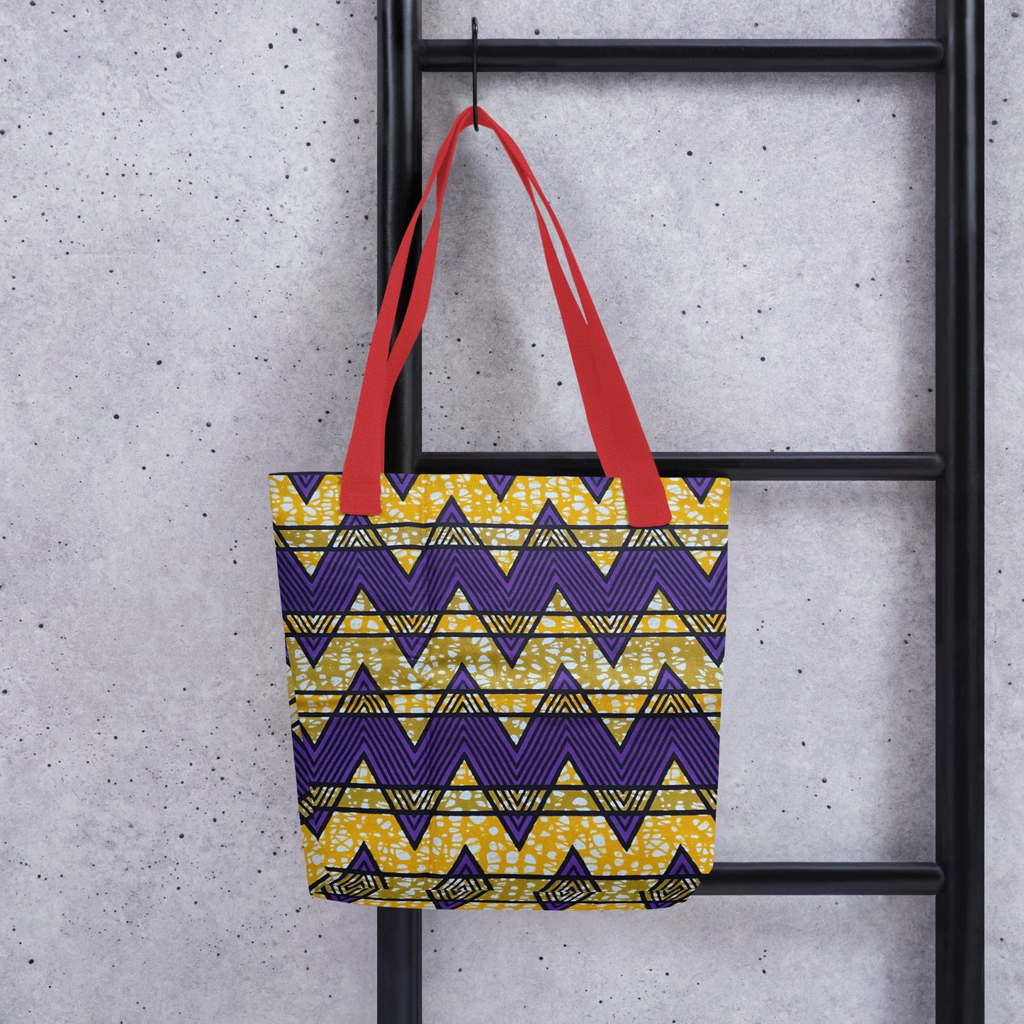 Purple Yellow Tote Bag