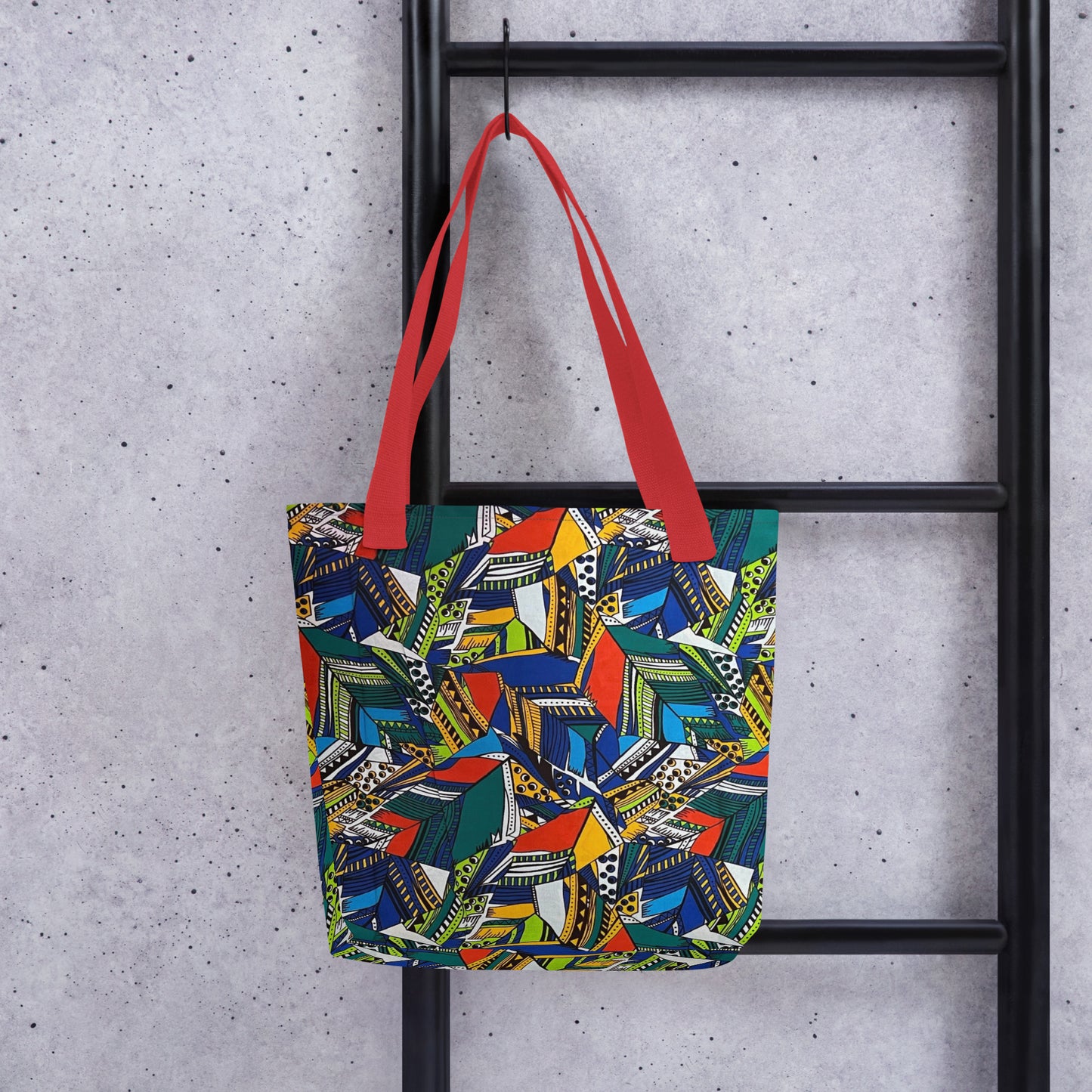 Multicolour Shapes Tote Bag