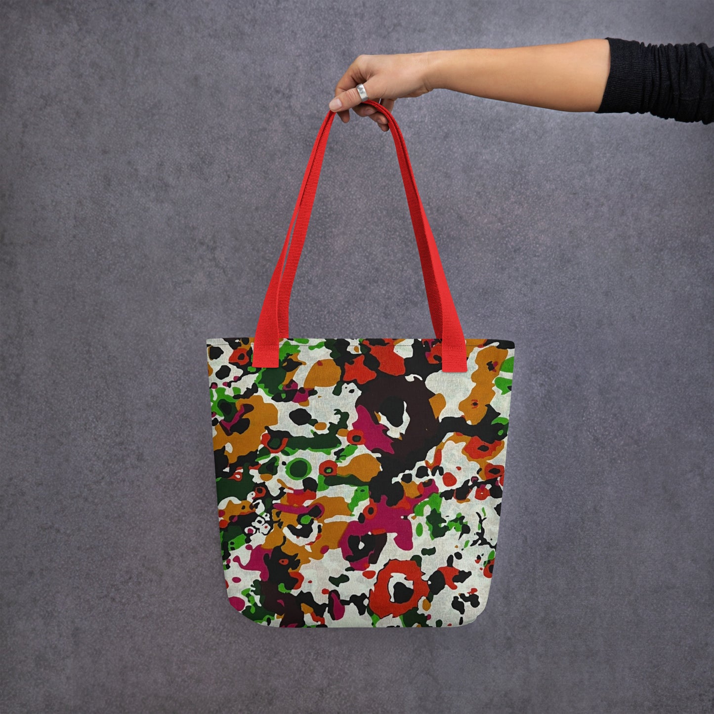 Multicolour Paint Tote Bag