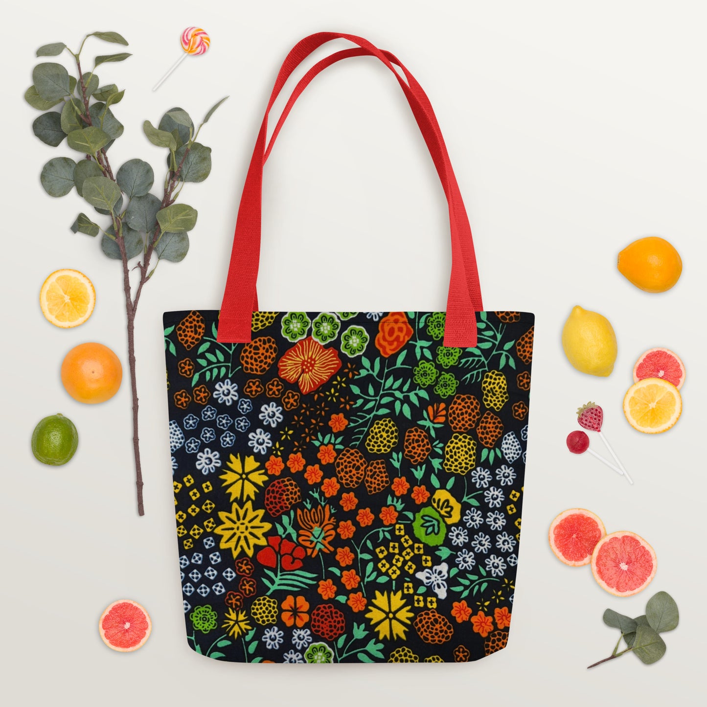 Multicolour Floral Tote Bag