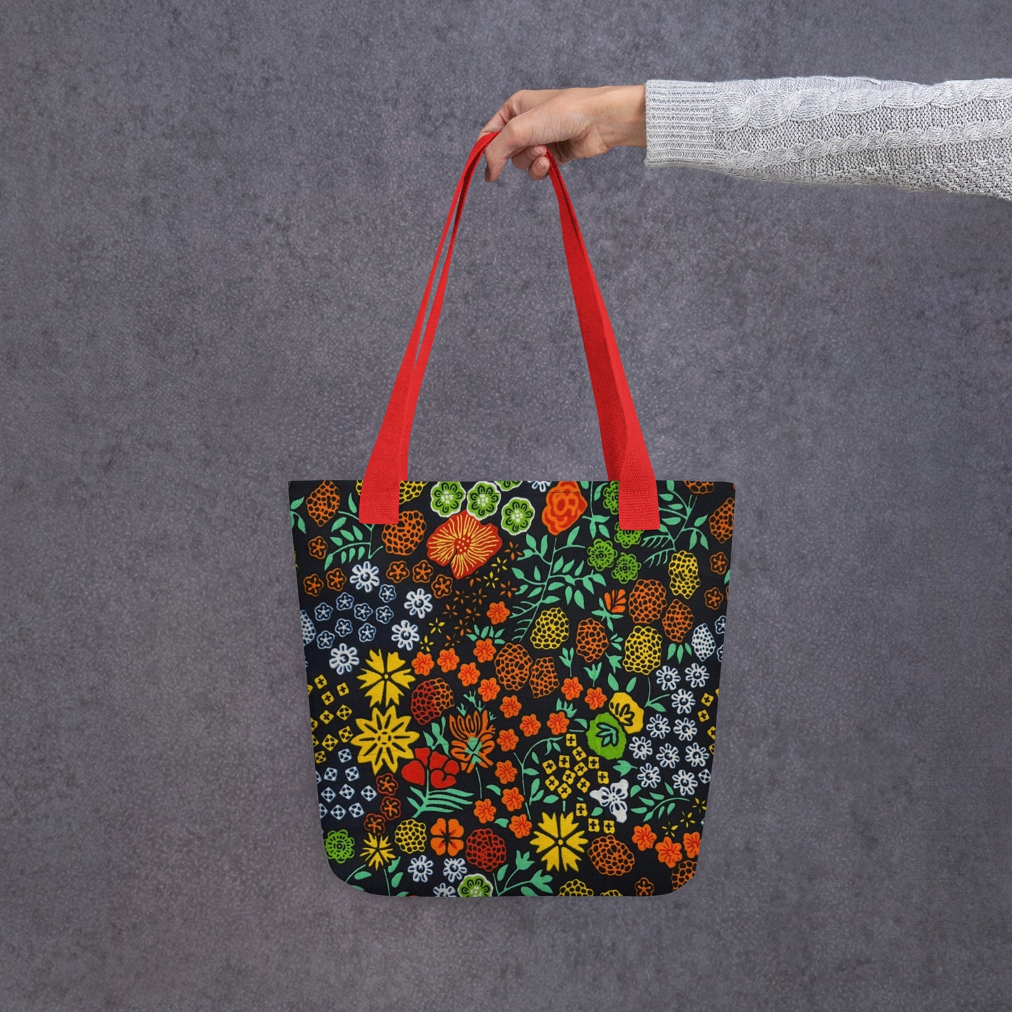 Multicolour Floral Tote Bag