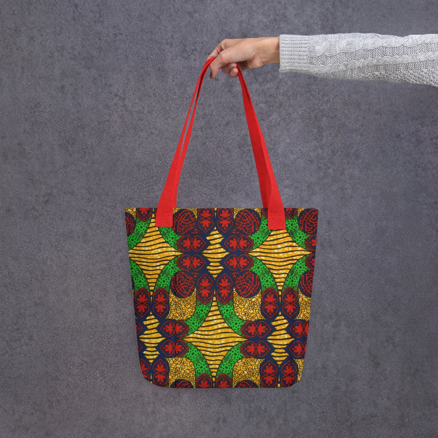 Multicolour Abstract Tote Bag