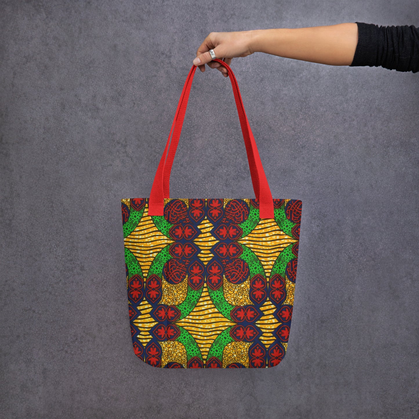 Multicolour Abstract Tote Bag