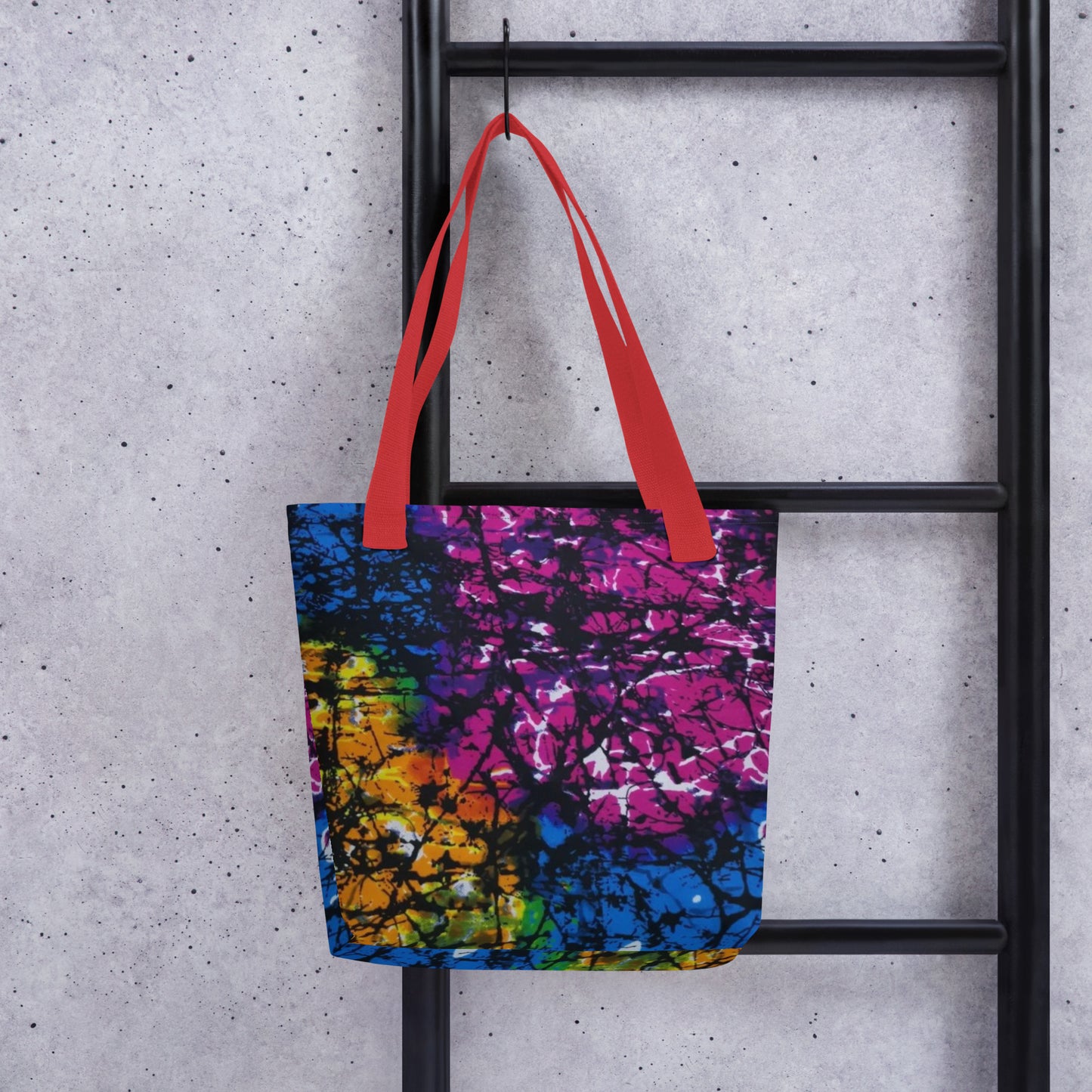 Multicolour Dye Tote Bag