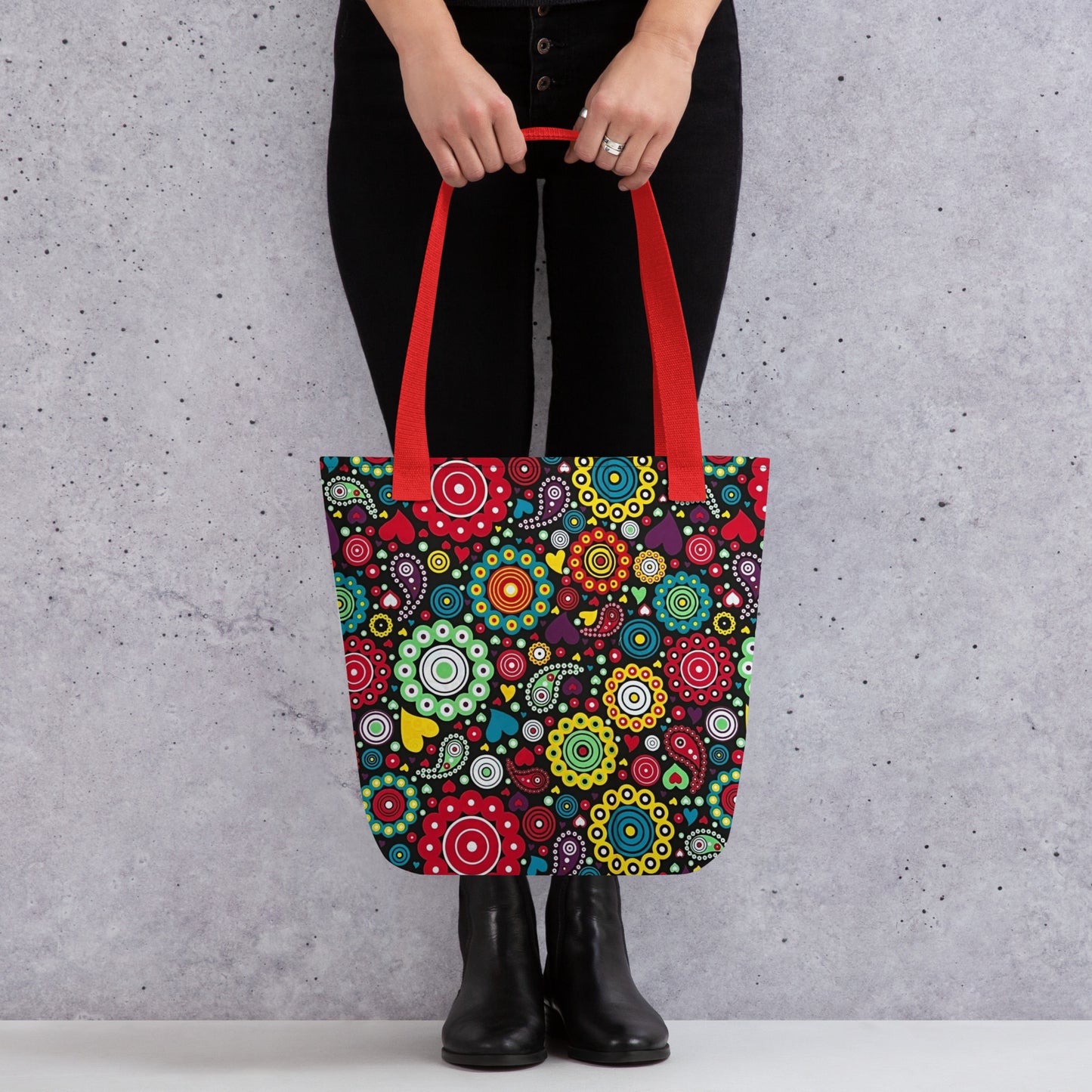 Multicolour Bloom Tote Bag