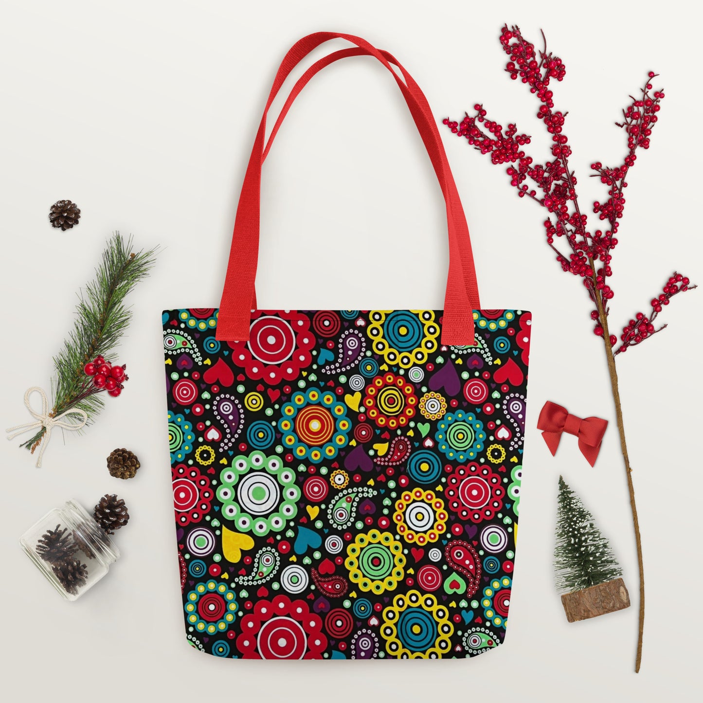 Multicolour Bloom Tote Bag