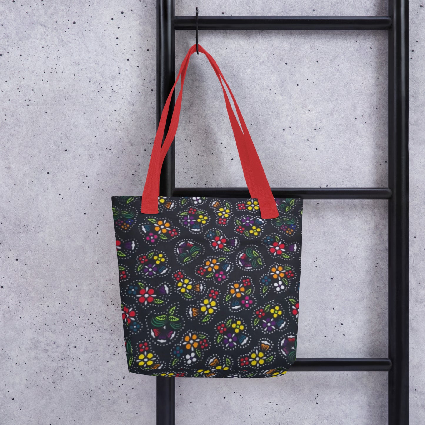 Multicolour Dark Tote Bag