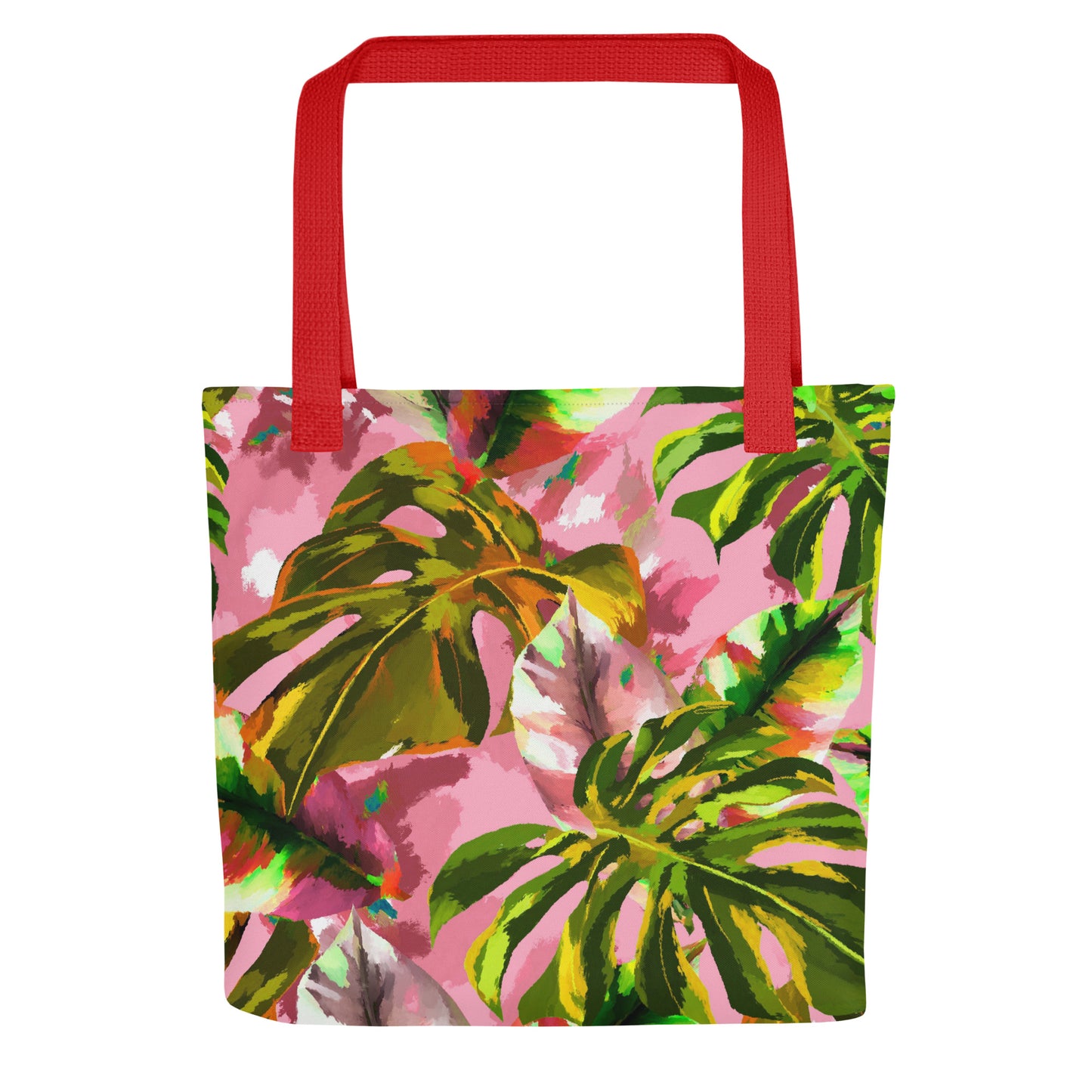 Pink Tropical Tote Bag