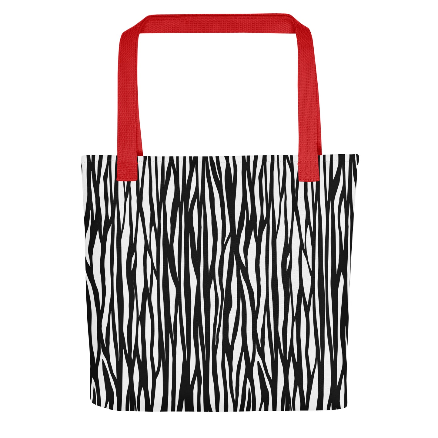 Zebra Print Tote Bag