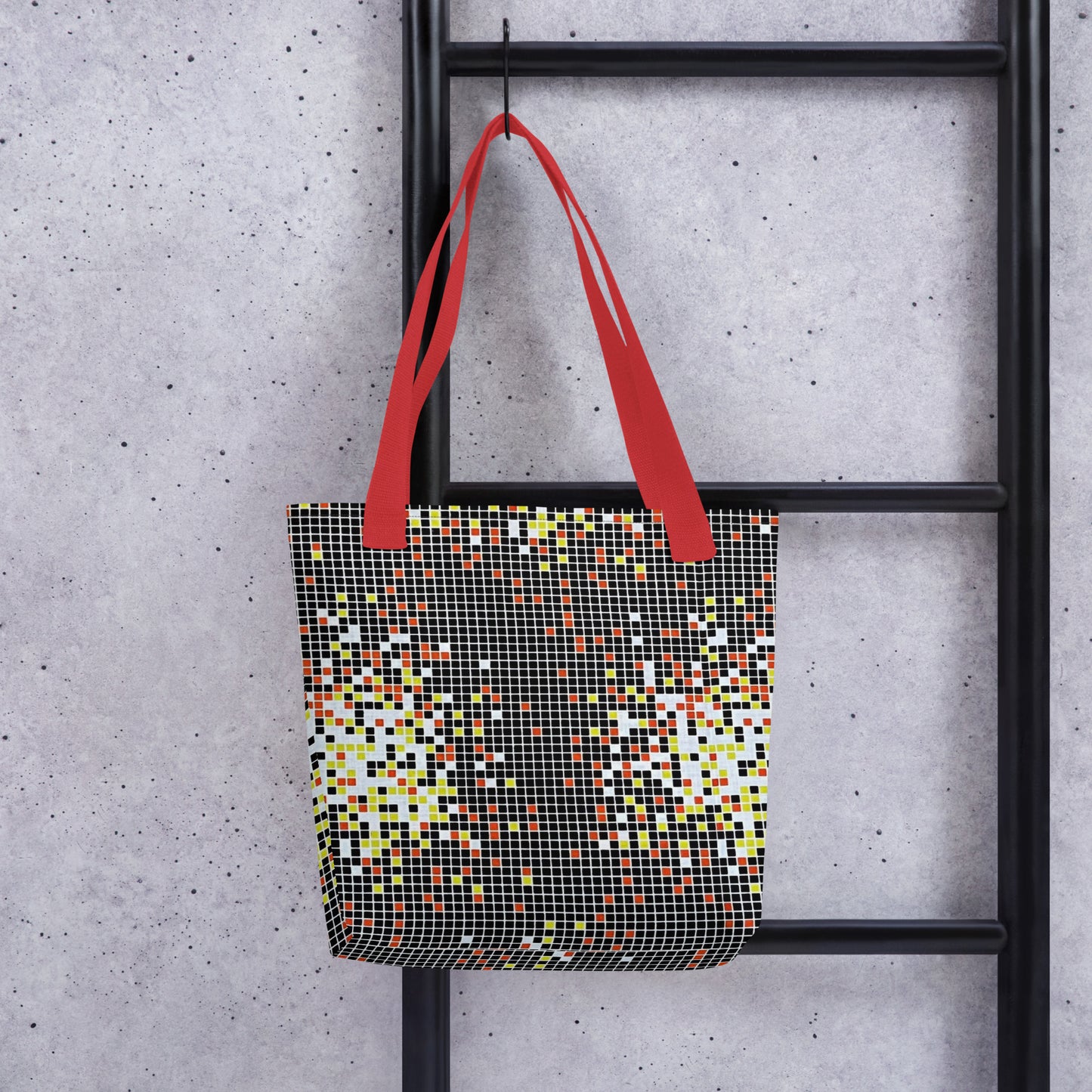 Graphic Square Tote Bag