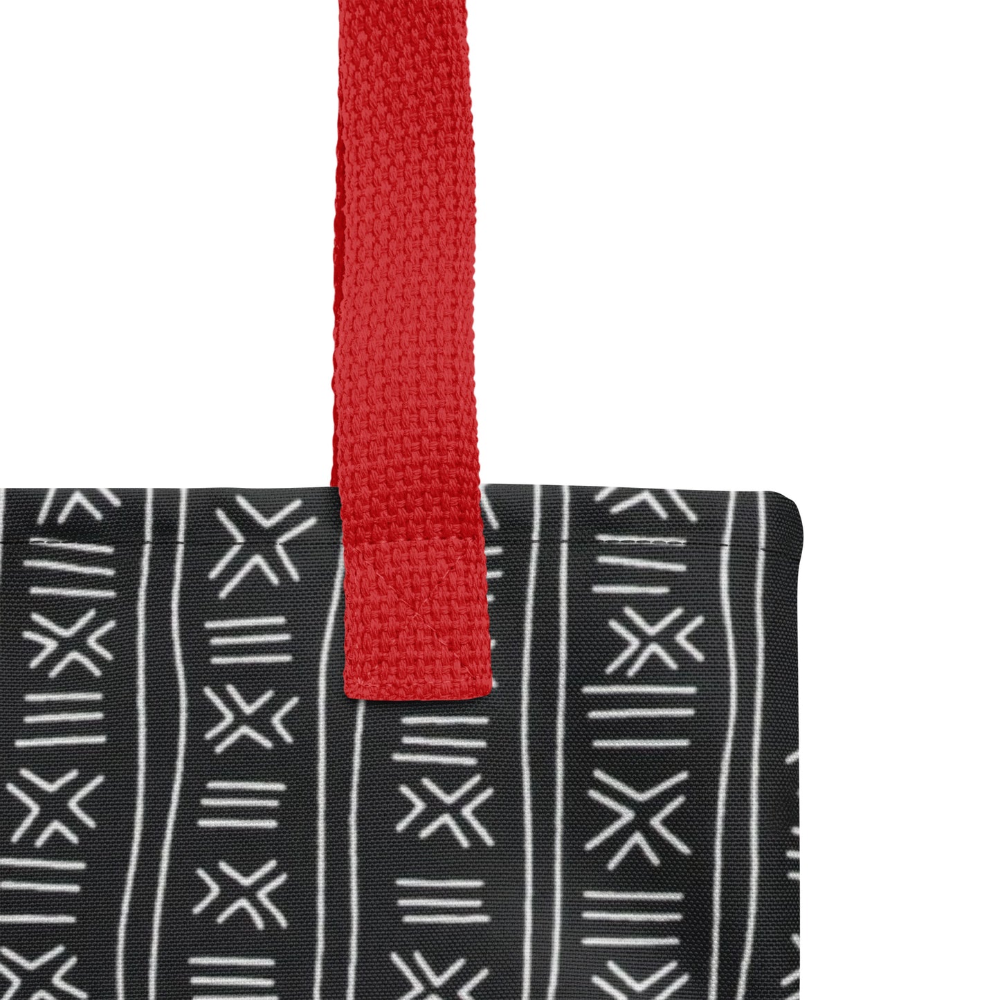 Black & White Print Tote Bag