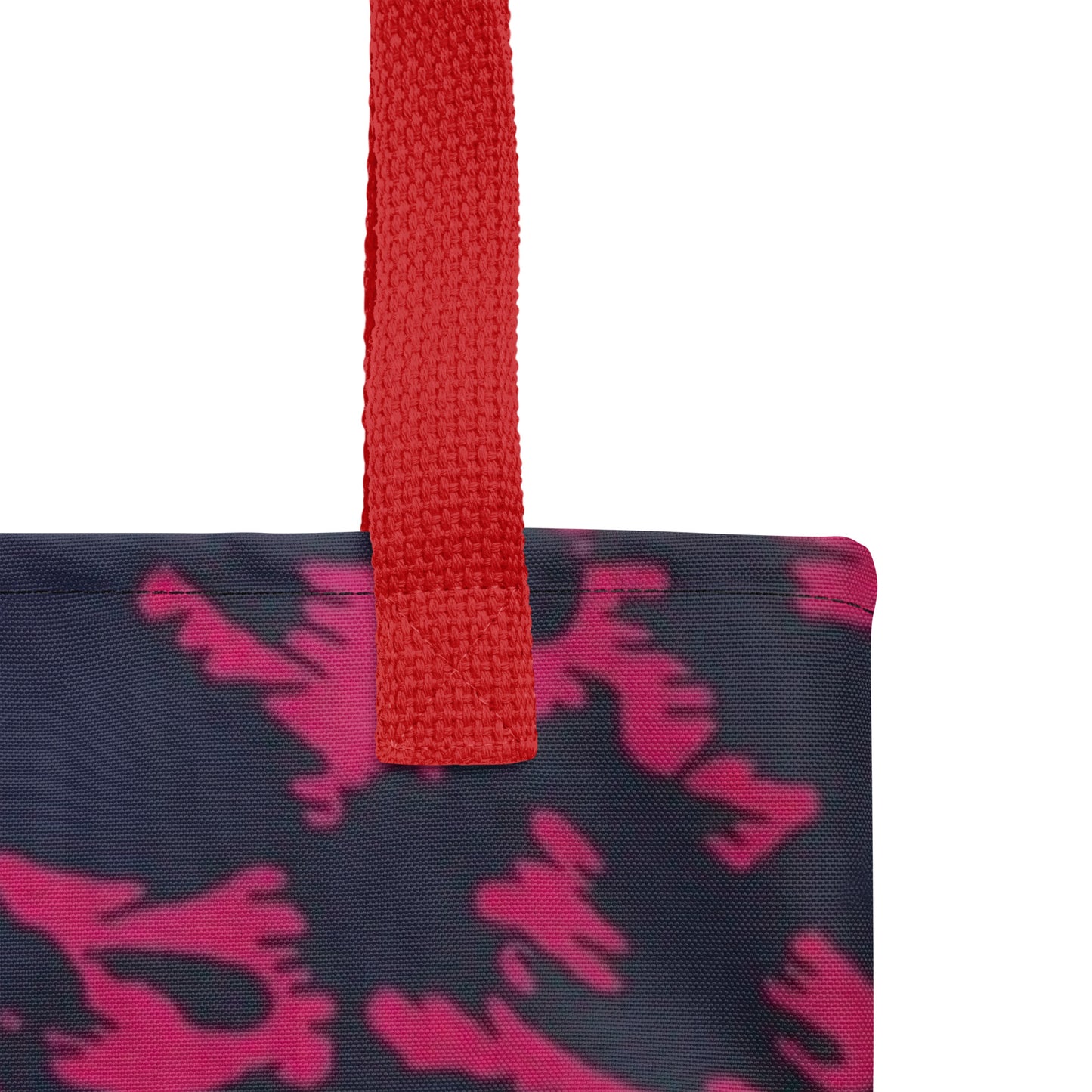 Pink Leopard Tote Bag