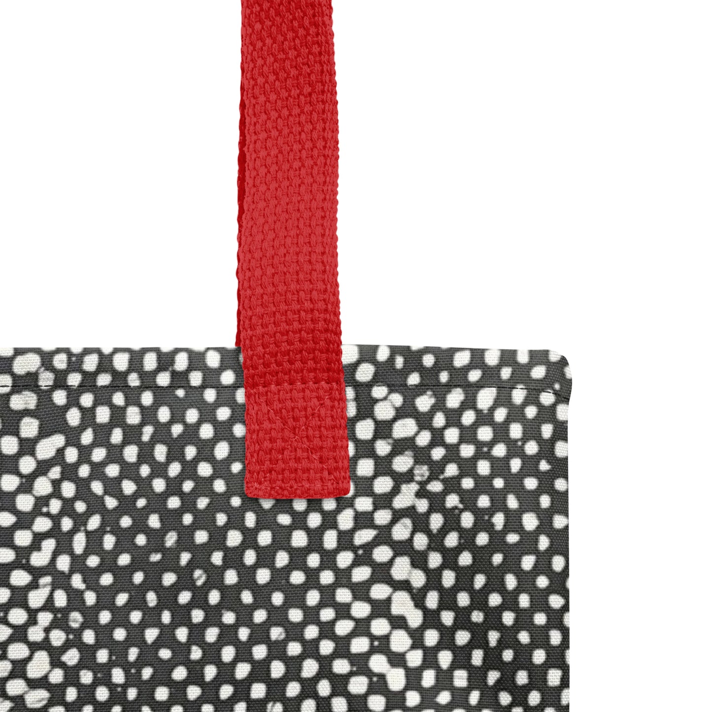 Black & White Dots Tote Bag