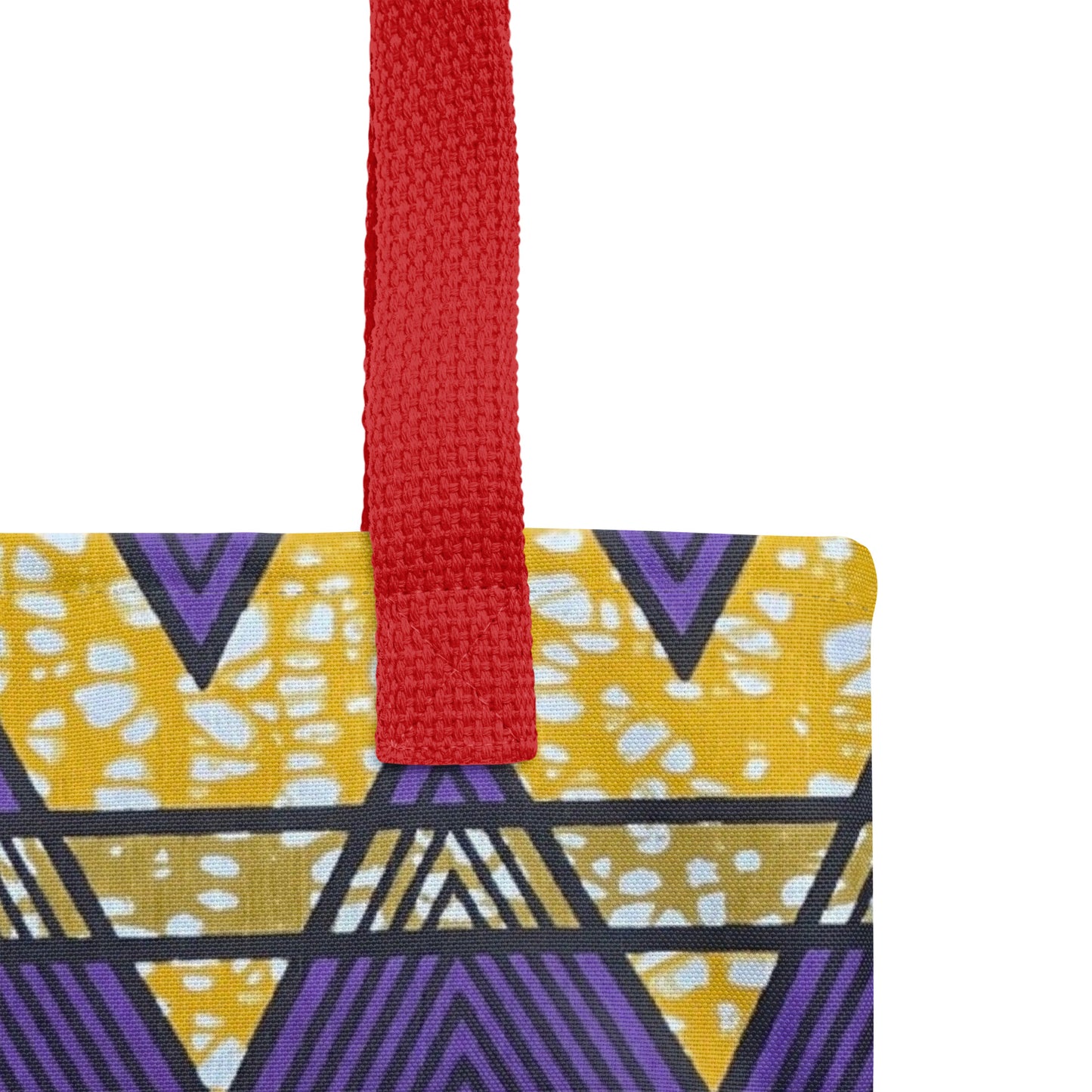 Purple Yellow Tote Bag