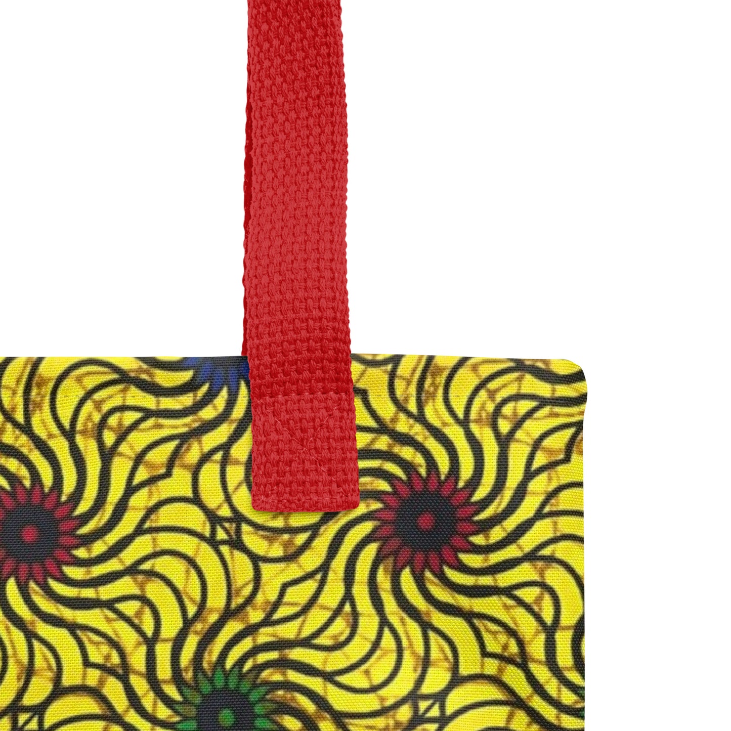 Multicolour Yellow Tote Bag