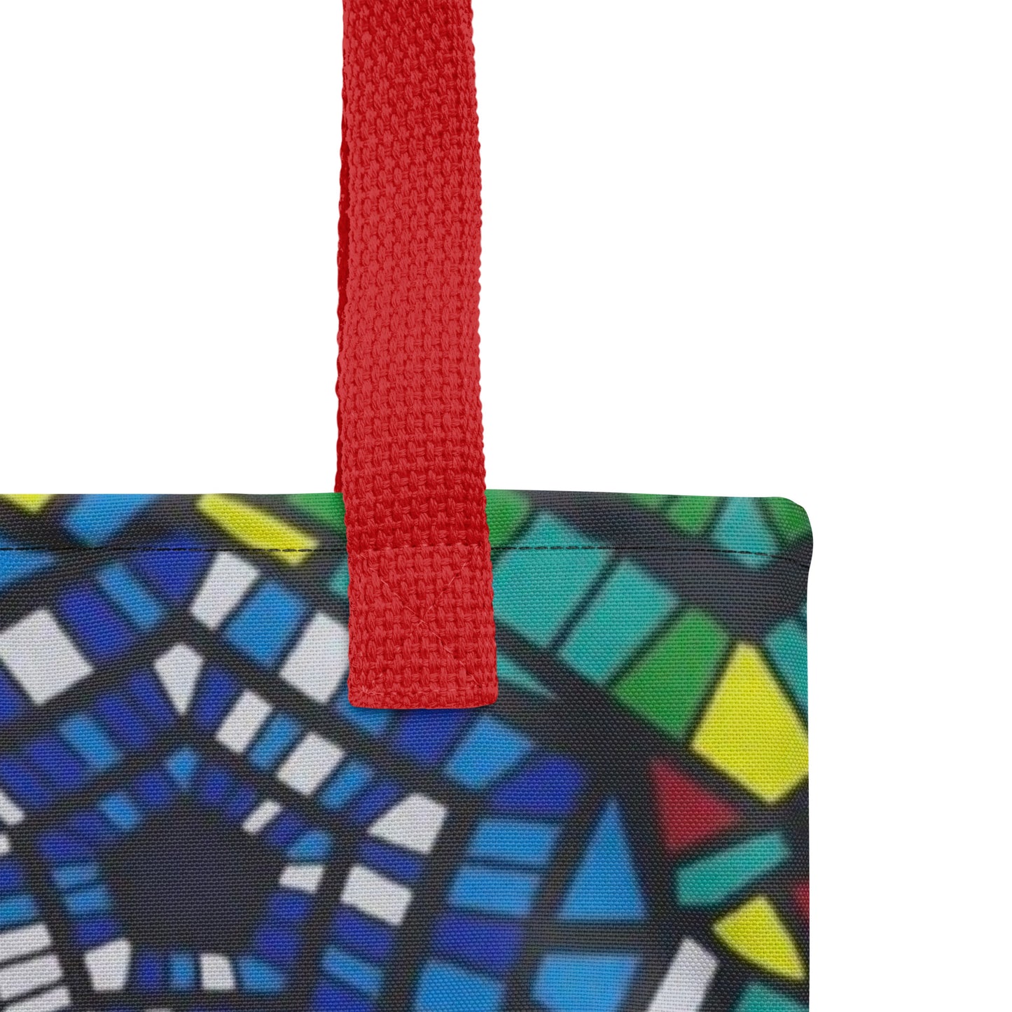 Multicolour Pentagon Tote Bag