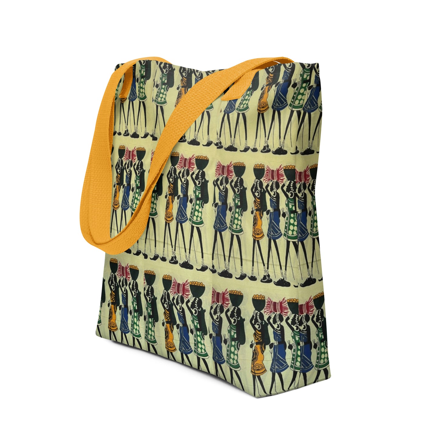 Women Art Ankara Tote Bag