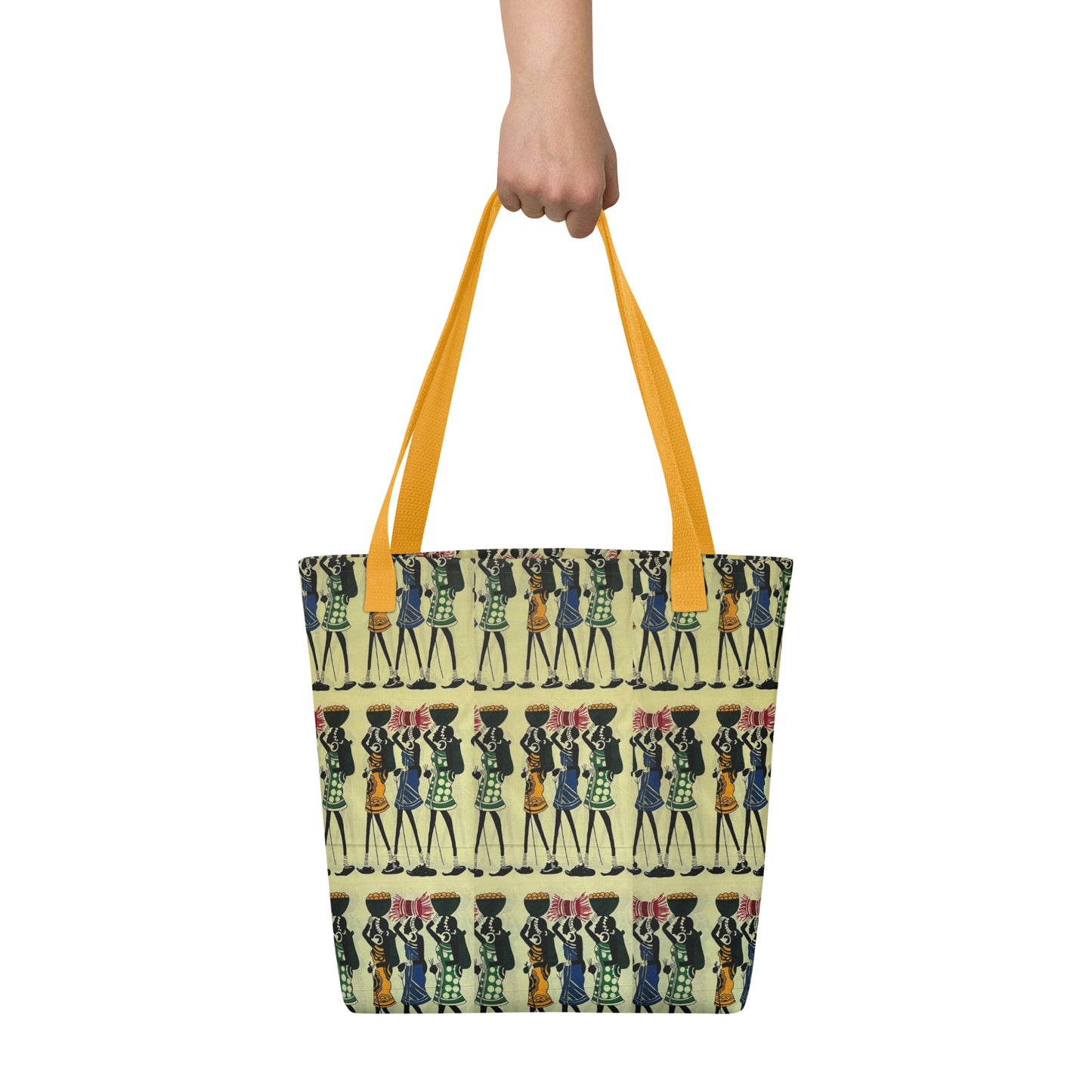 Women Art Ankara Tote Bag