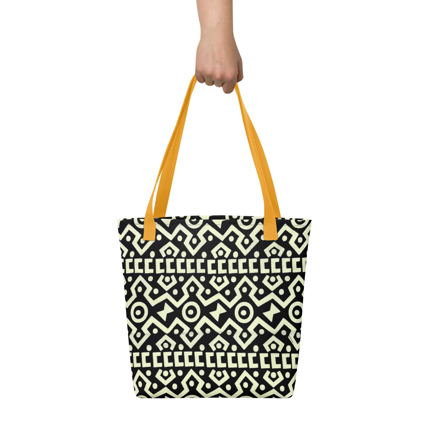 Bogolan Print Tote Bag