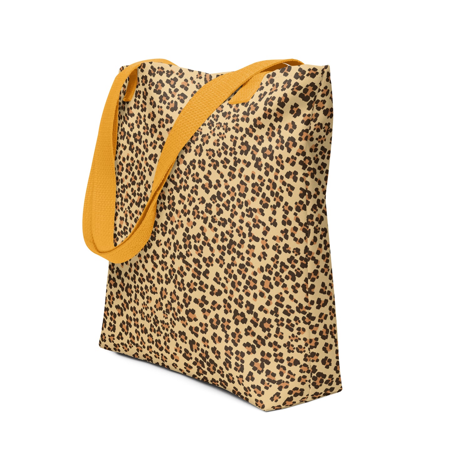 Brown Leopard Tote Bag