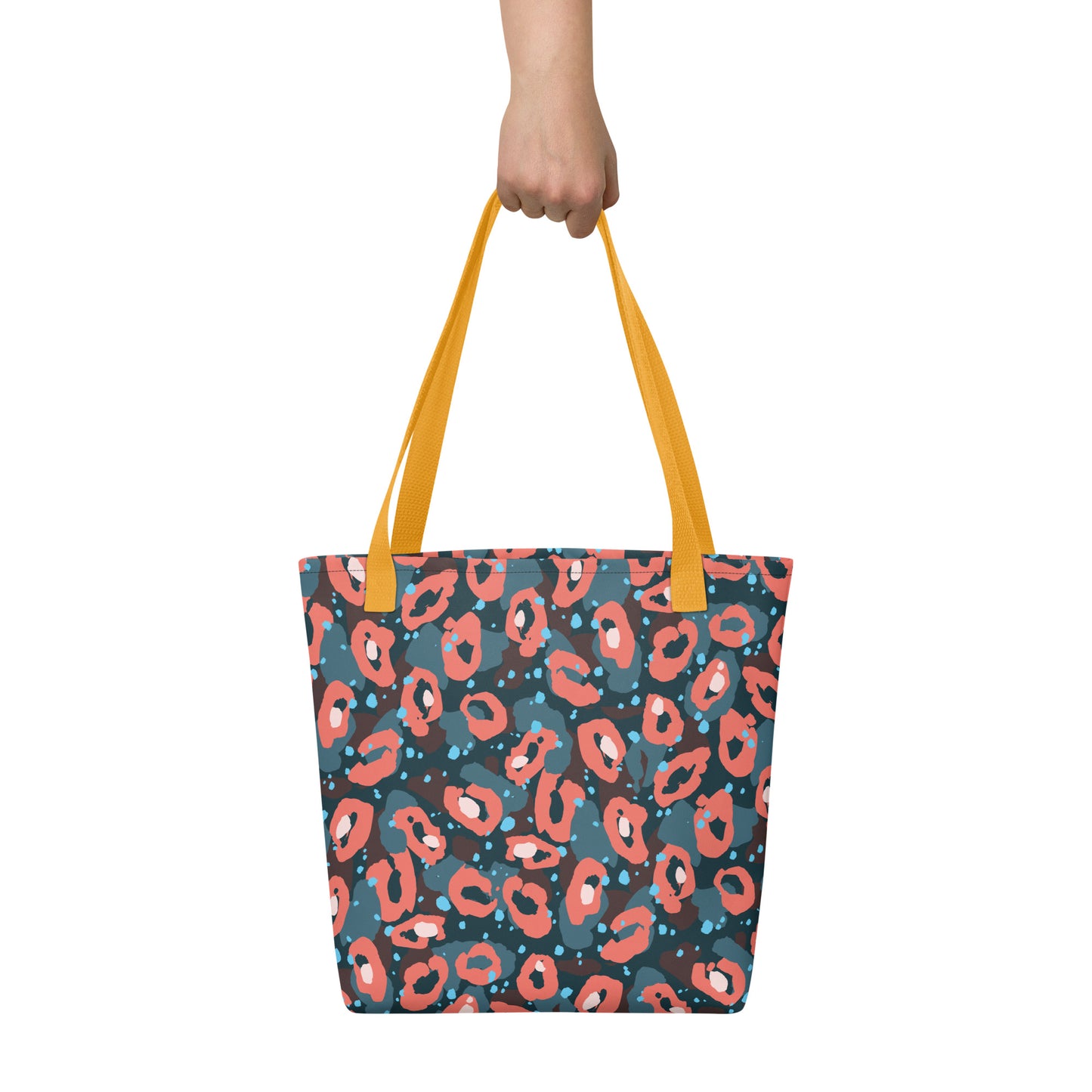 Leopard Speckled Tote Bag