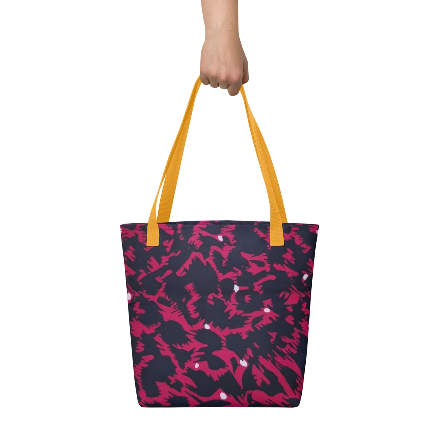 Pink Leopard Tote Bag