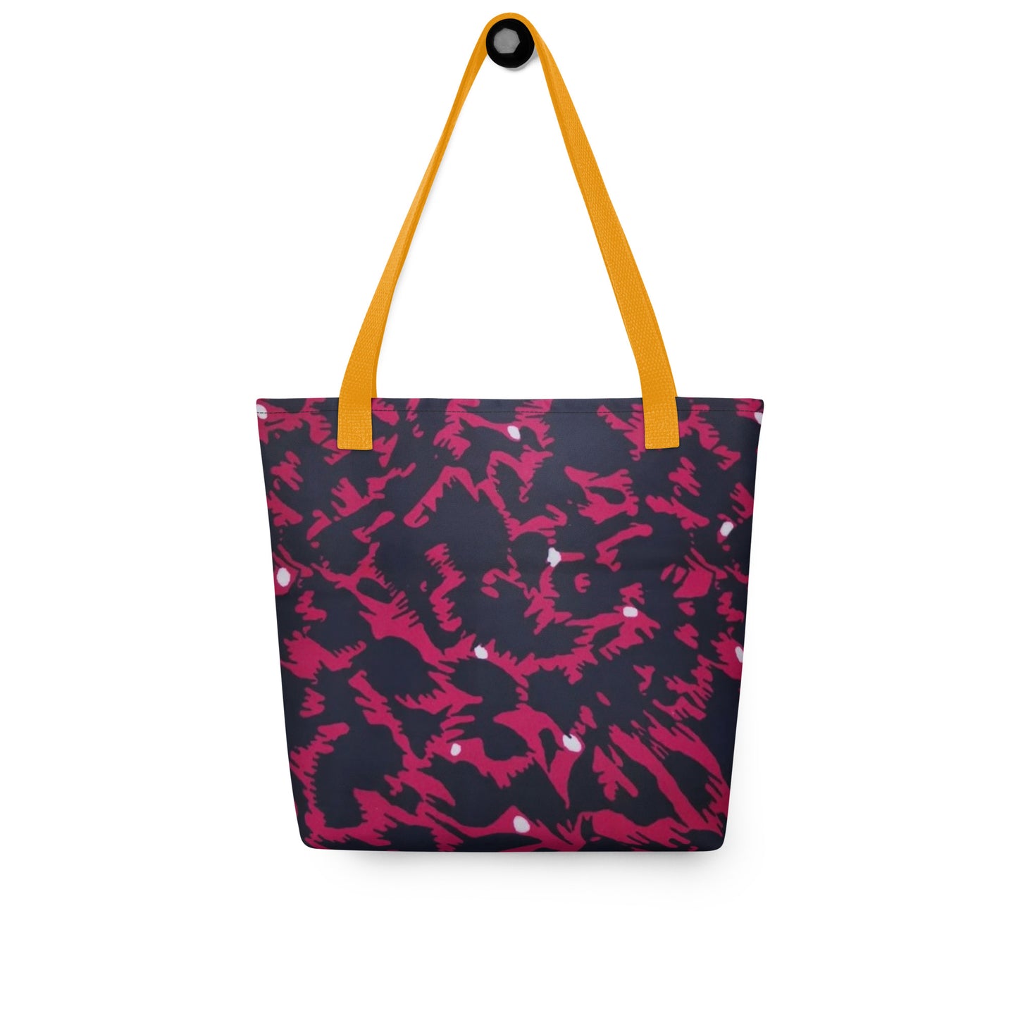 Pink Leopard Tote Bag