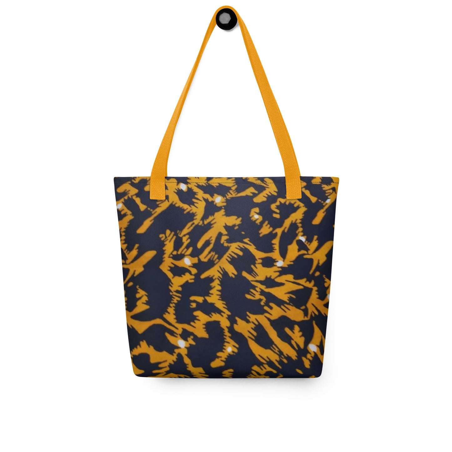 Yellow Leopard Tote Bag