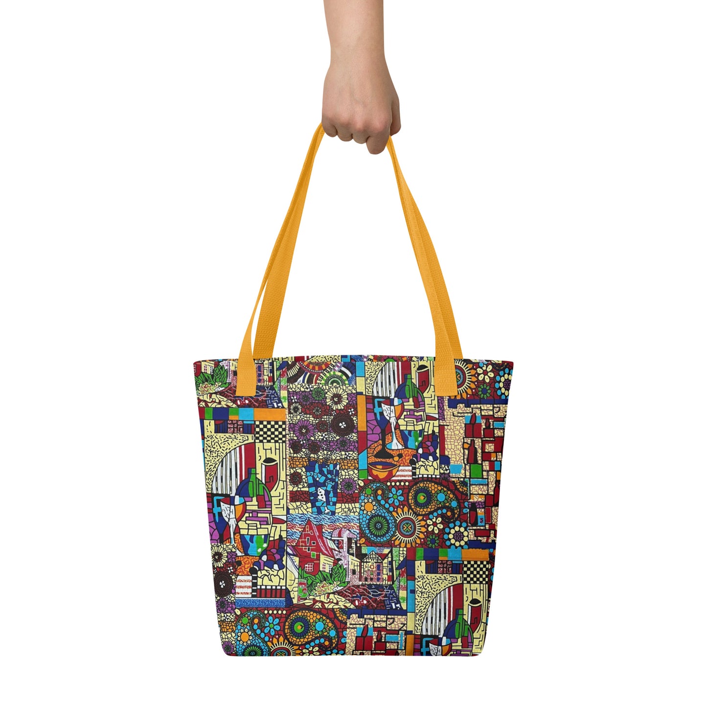 Colourful Artsy Tote Bag