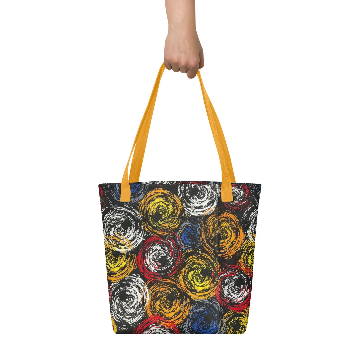 Colourful Swirls Tote Bag