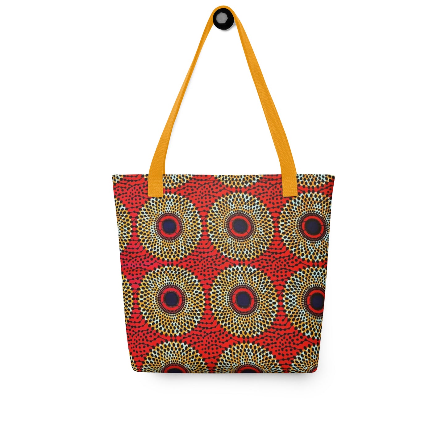 Orange Mandela Tote Bag