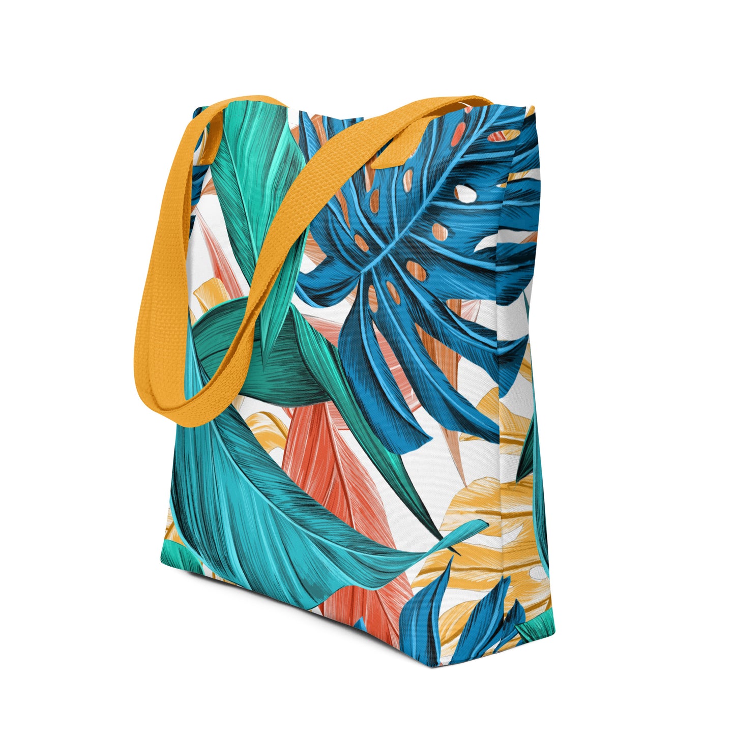 Tropical Leaves Tote Bag