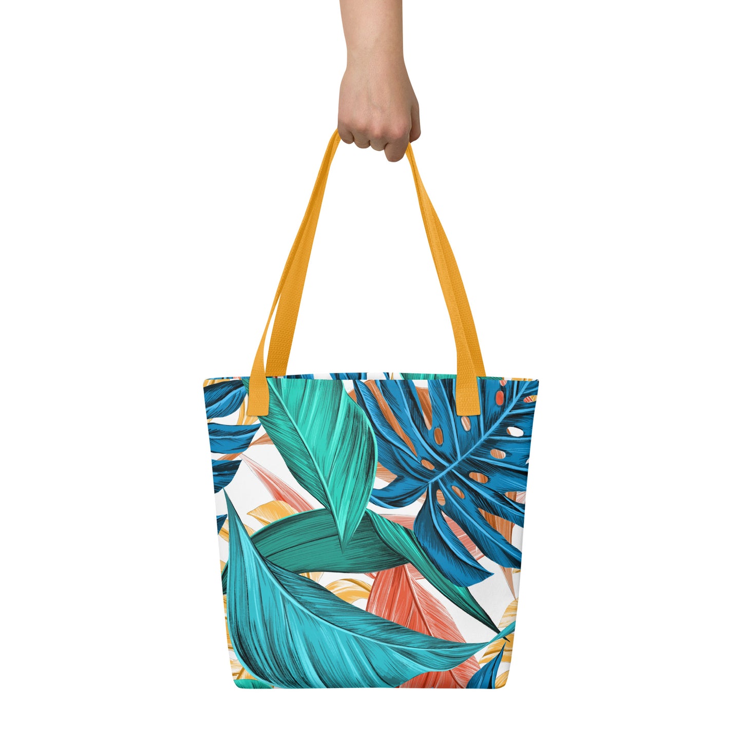 Tropical Leaves Tote Bag