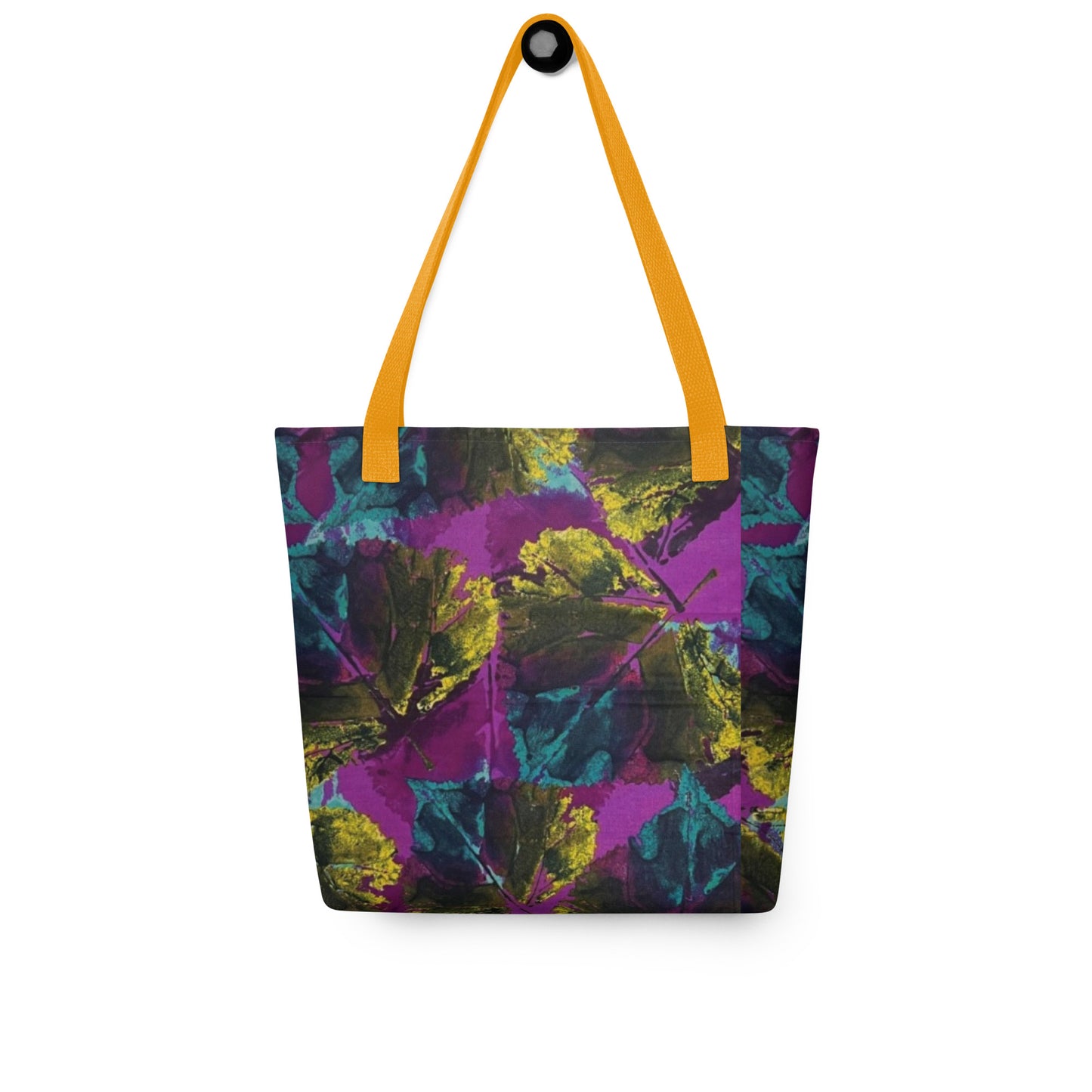 Purple Leaves Tote Bag