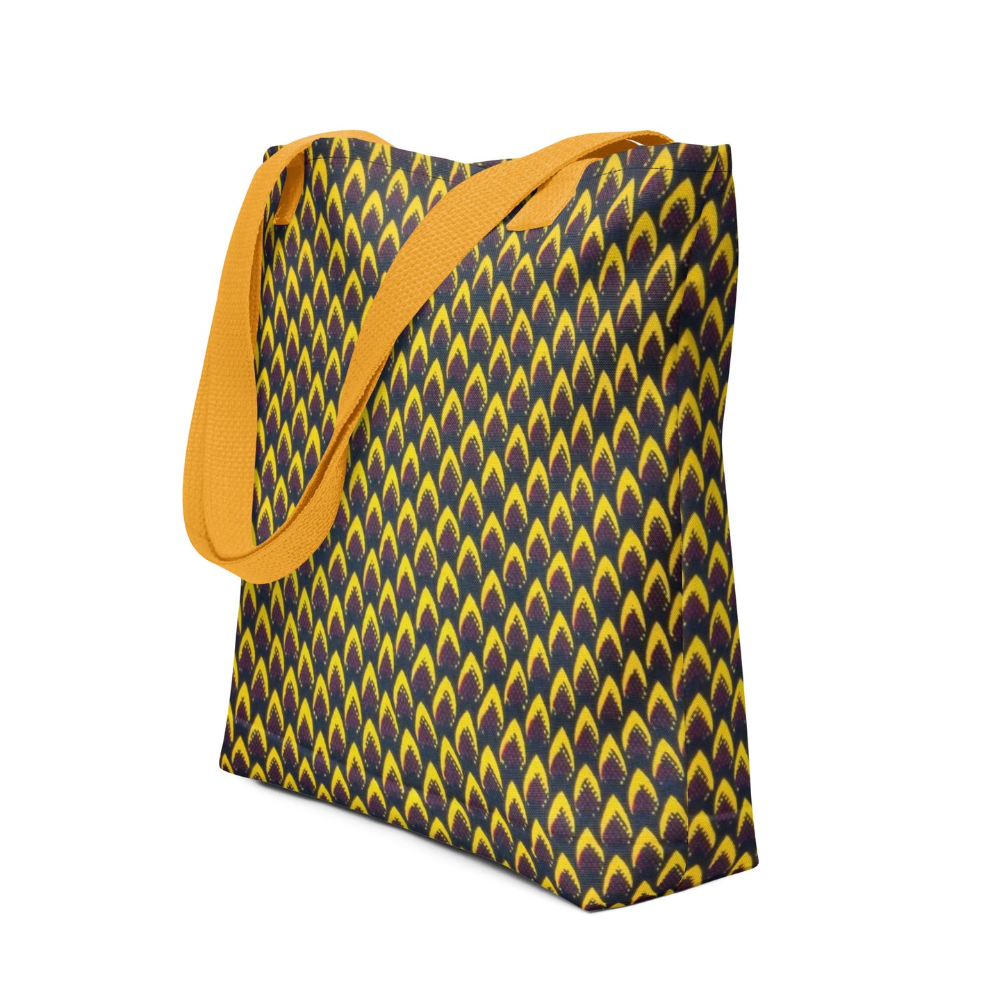 Yellow Flame Tote Bag