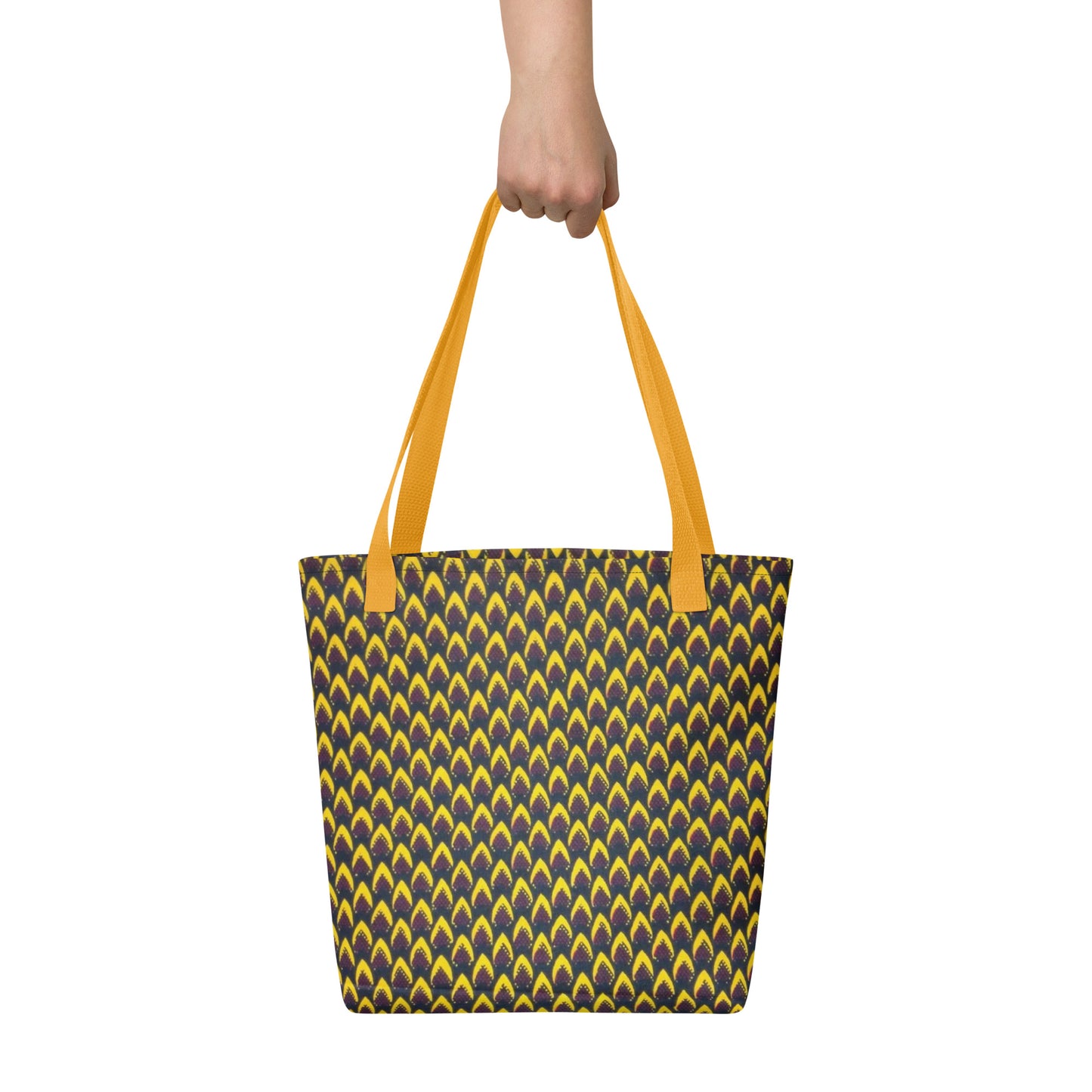 Yellow Flame Tote Bag