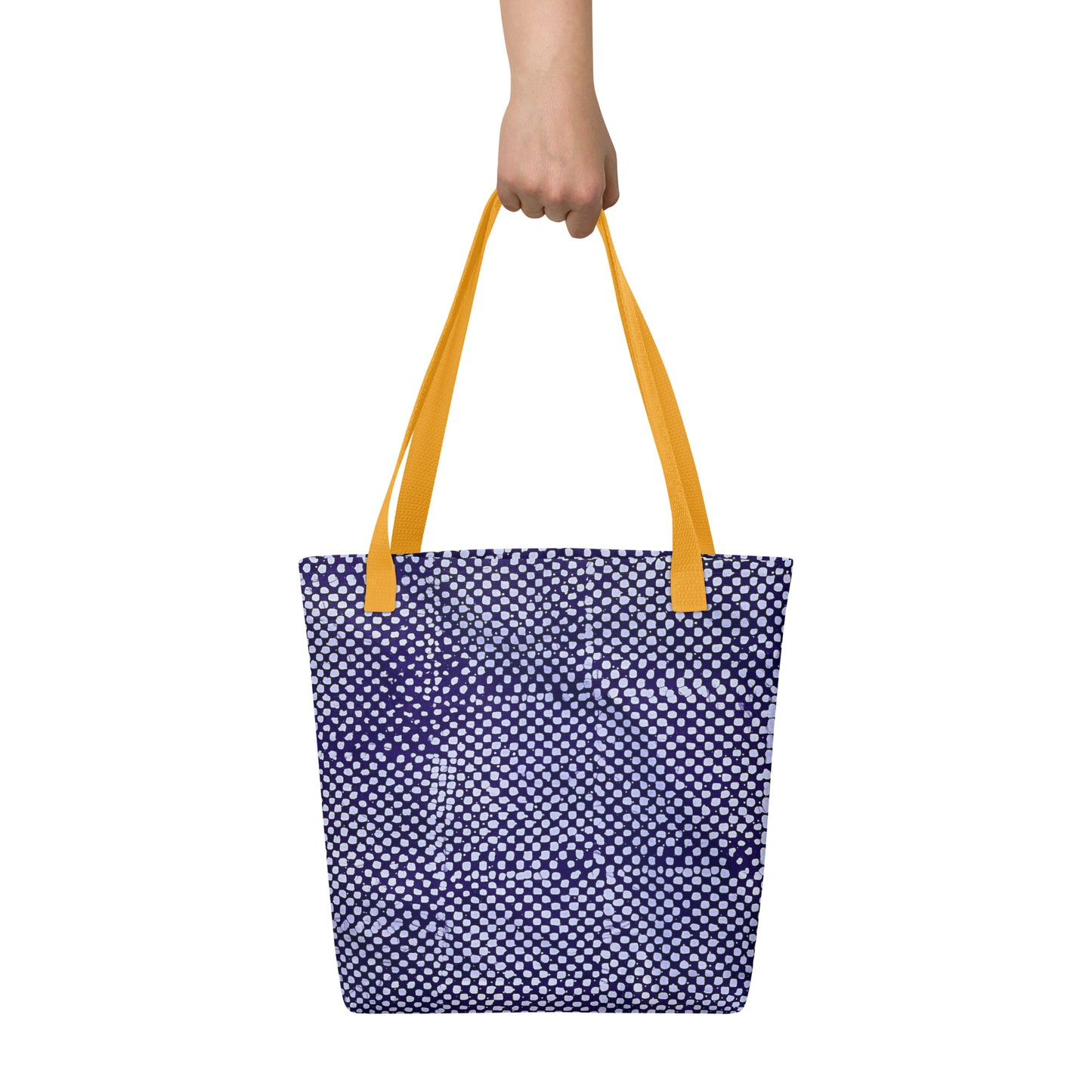 Purple Dots Tote Bag