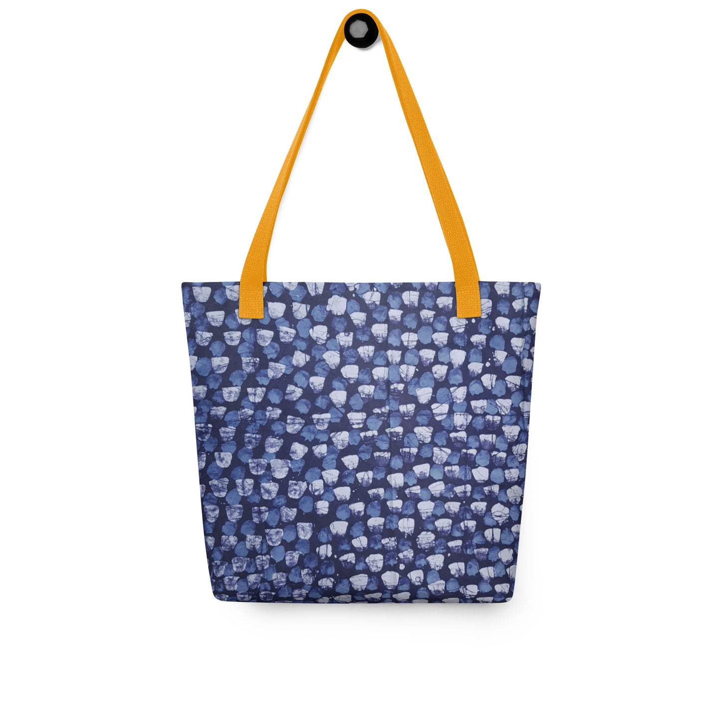 Blue Dotted Tote Bag