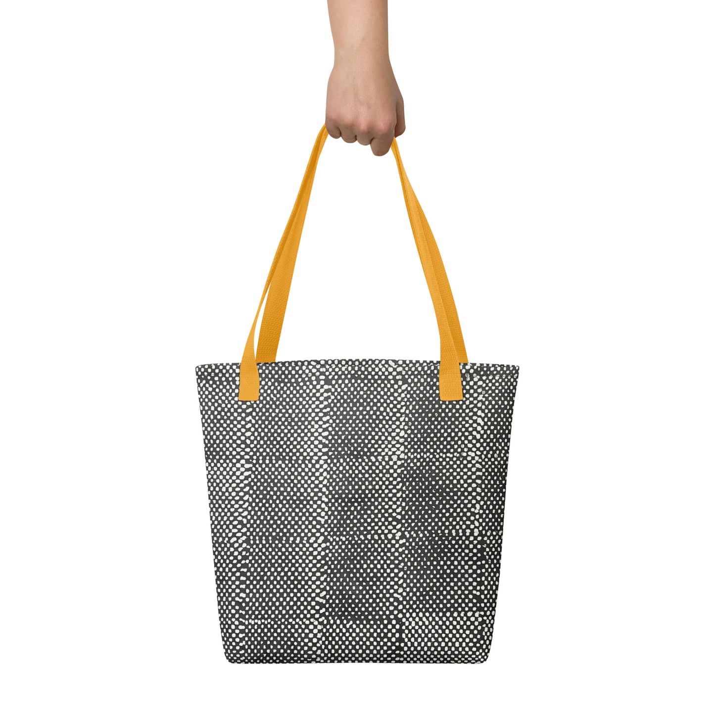 Black & White Dots Tote Bag