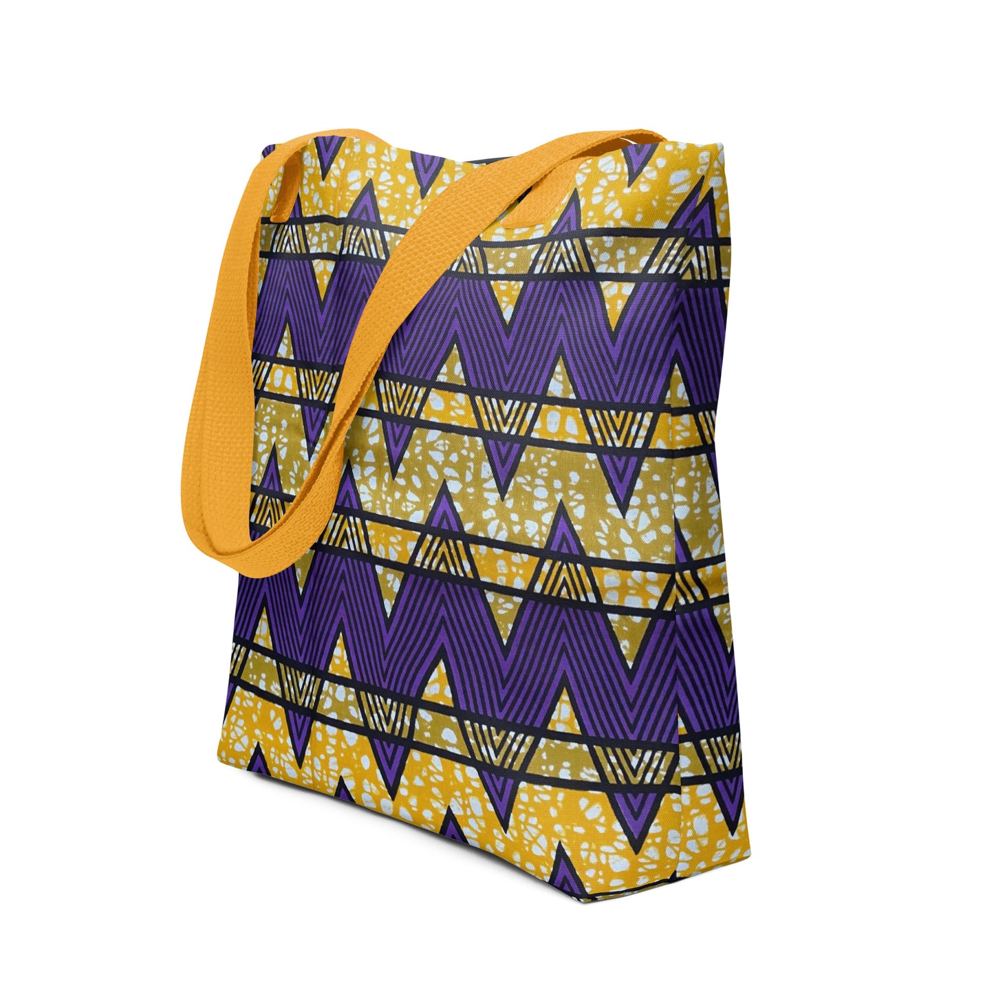 Purple Yellow Tote Bag