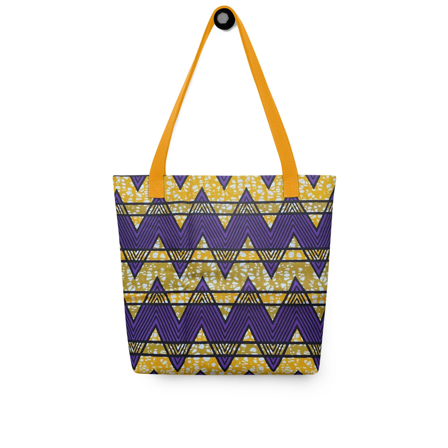 Purple Yellow Tote Bag